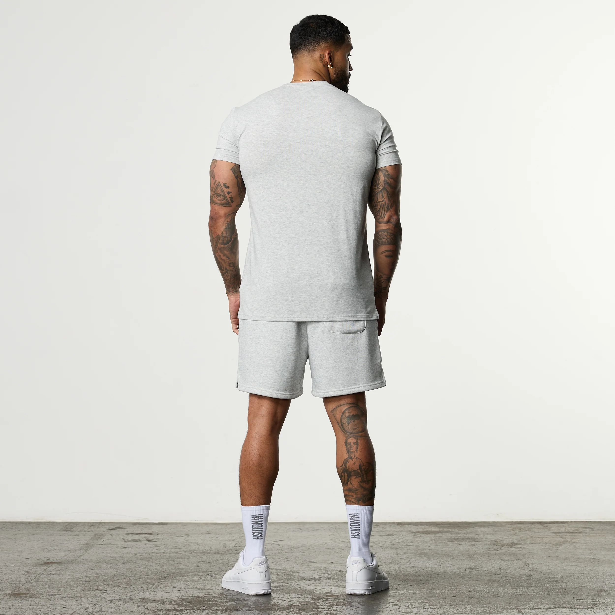 ACADEMY ARCH GREY REGULAR FIT SHORT - Image 5