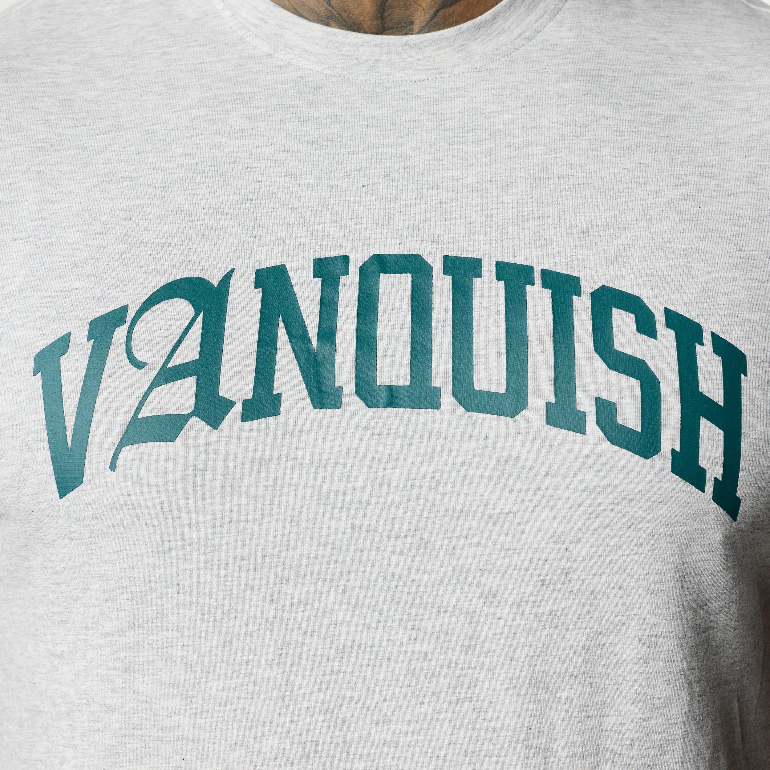 ACADEMY ARCH GREY SLIM FIT T SHIRT - Image 3