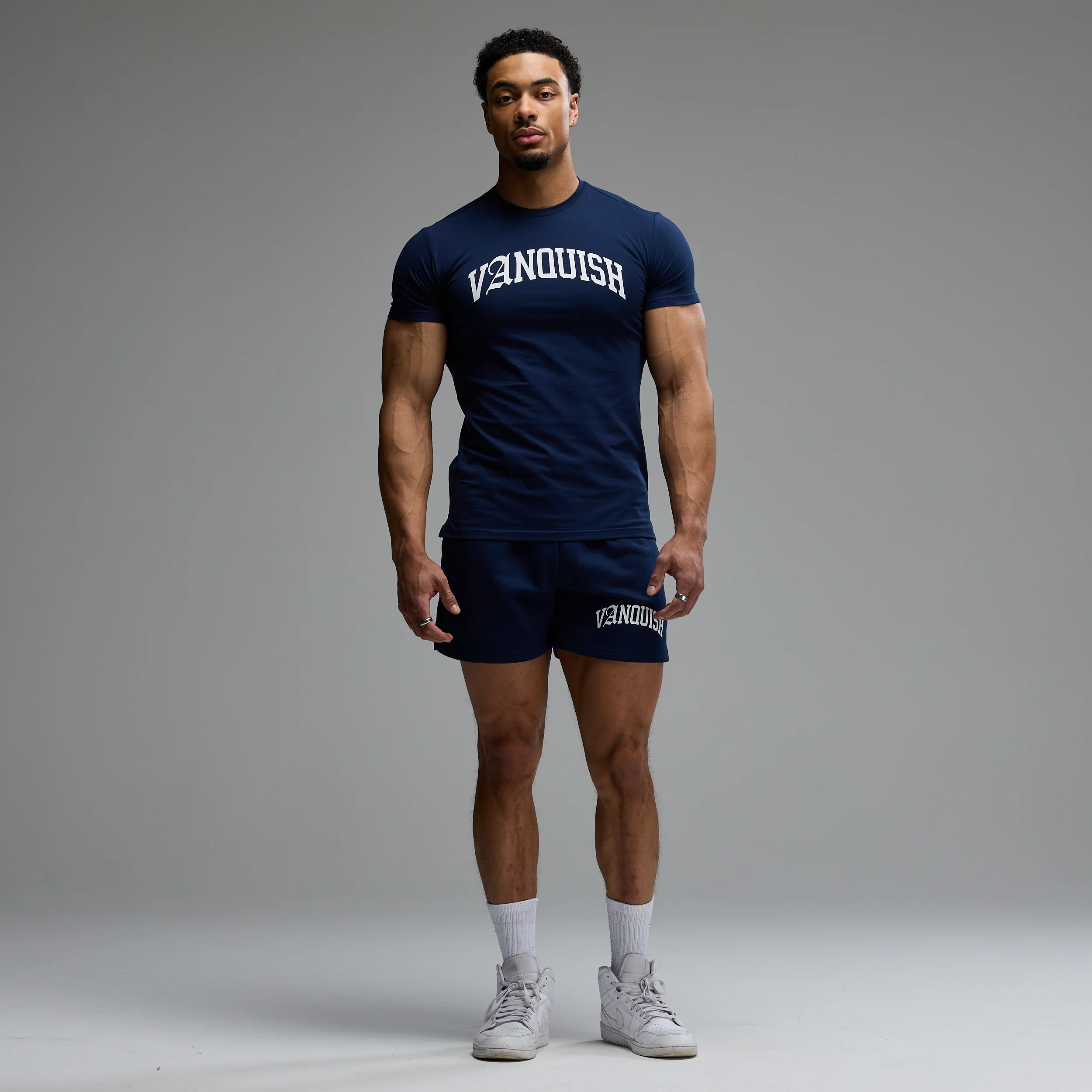 ACADEMY ARCH NAVY REGULAR FIT SHORT - Image 4