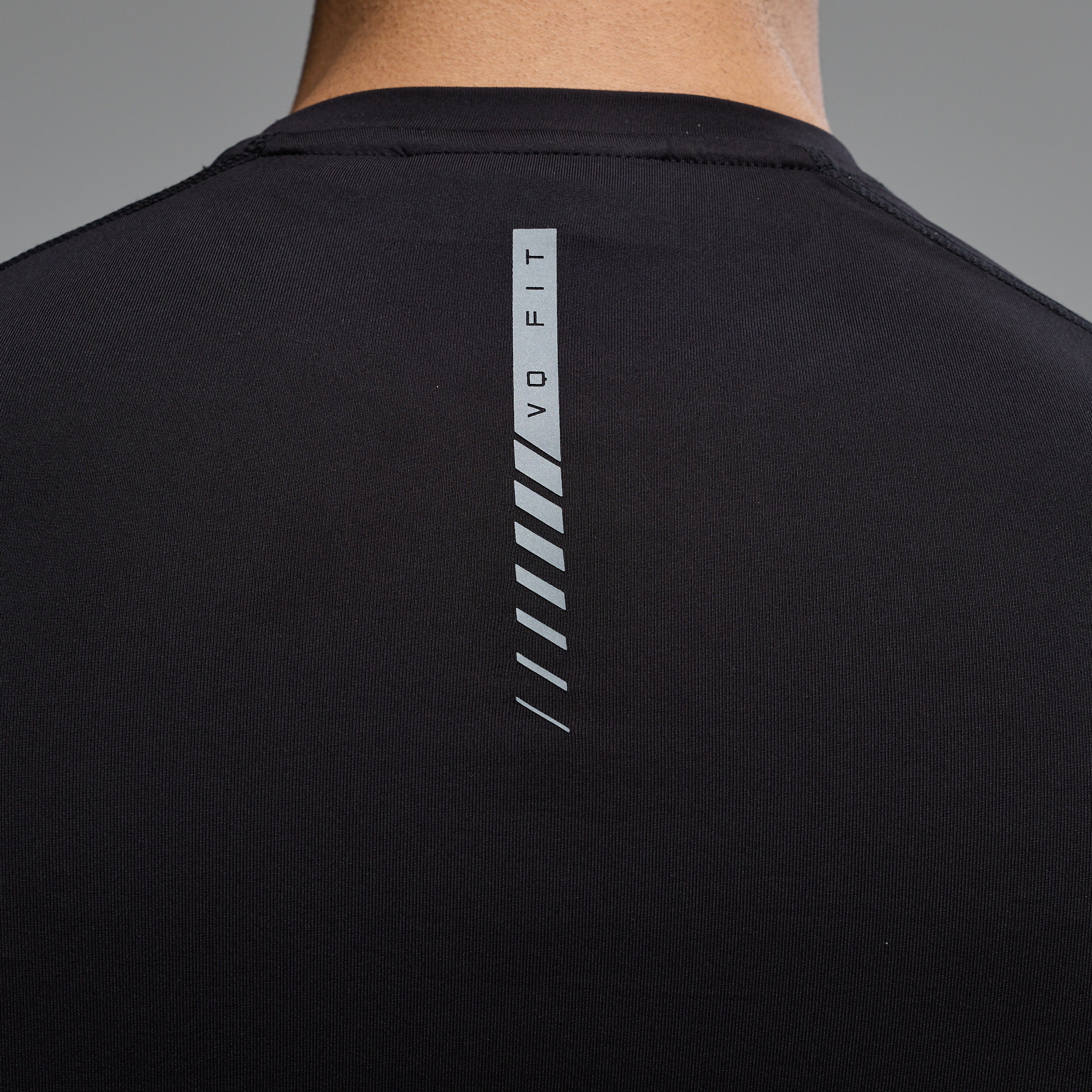 ACADEMY BLACK SLIM FIT PERFORMANCE T SHIRT - Image 4