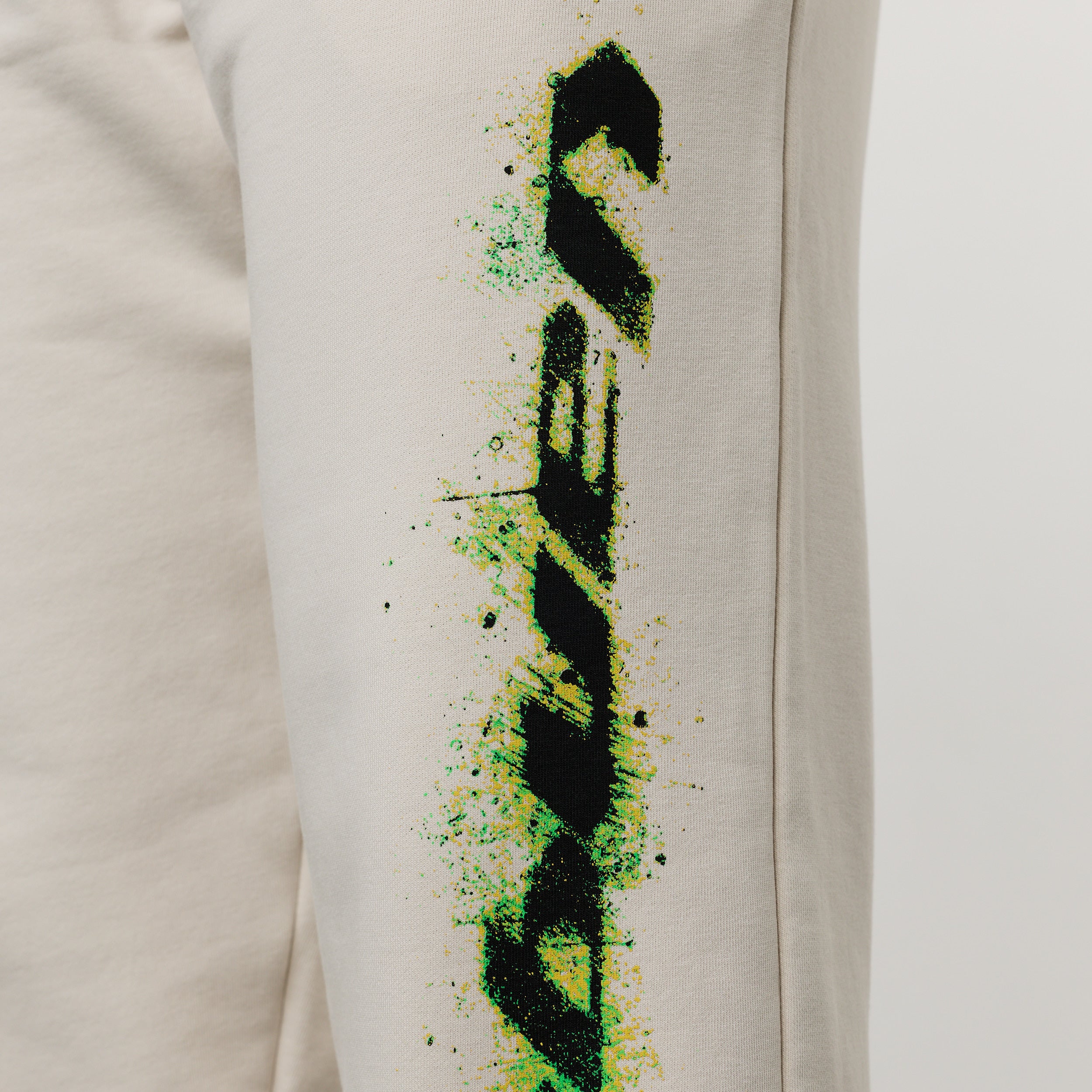 ACID OFF WHITE OVERSIZED SWEATPANTS - Image 3