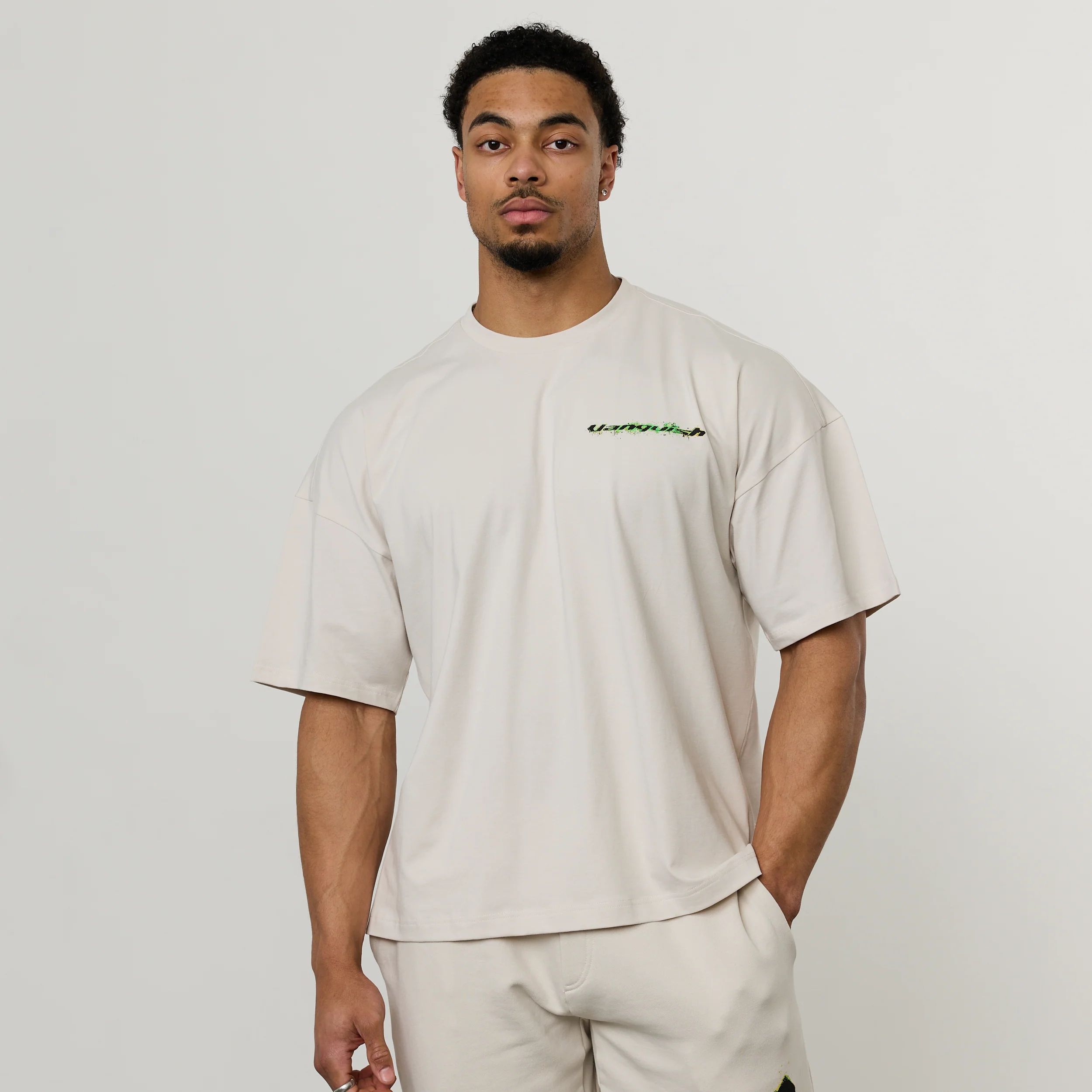 ACID OFF WHITE OVERSIZED T SHIRT - Image 2