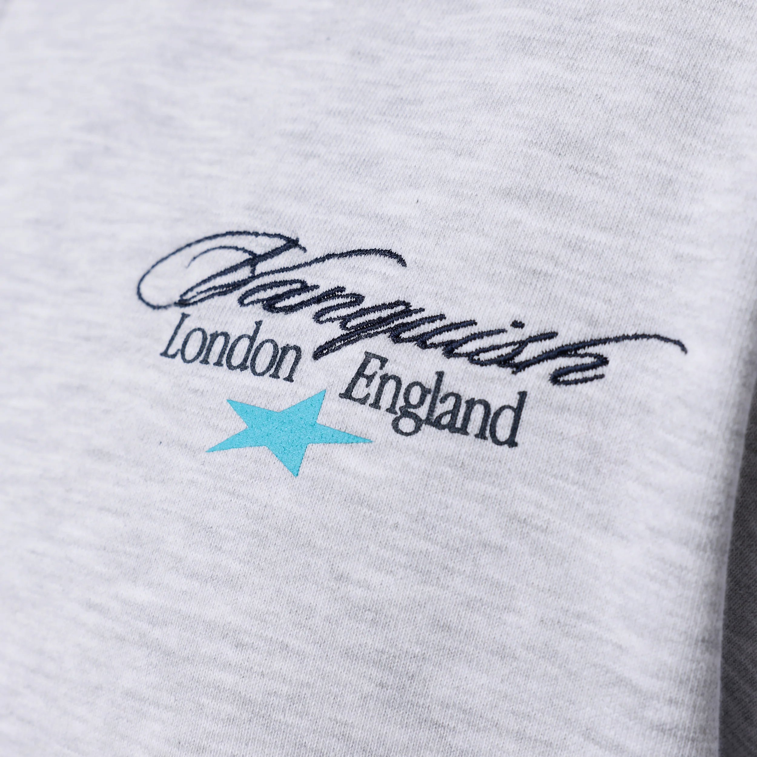 ACONITE GREY OVERSIZED FULL ZIP HOODIE - Image 3