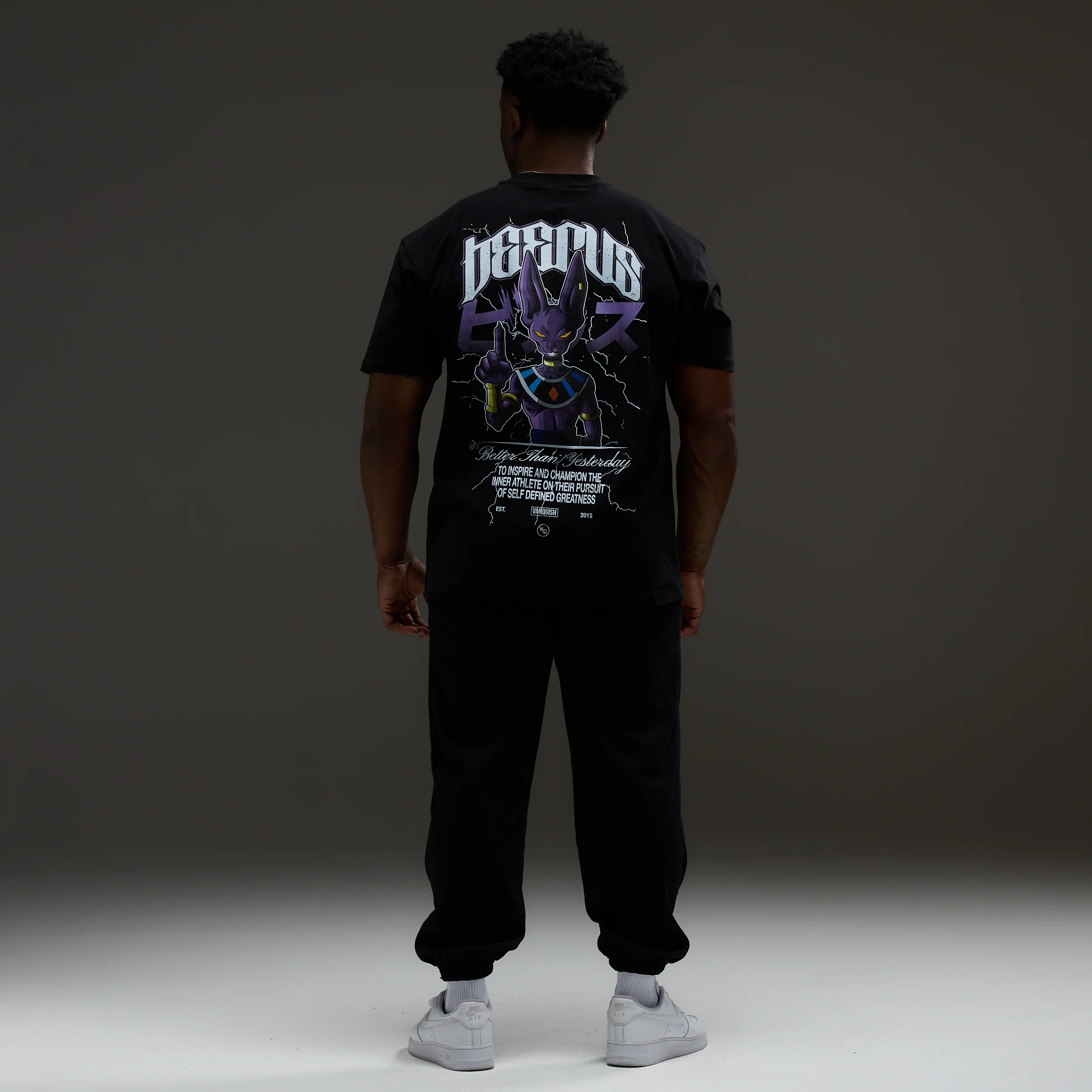 Vanquish DBS Beerus Black Oversized T Shirt - Image 6