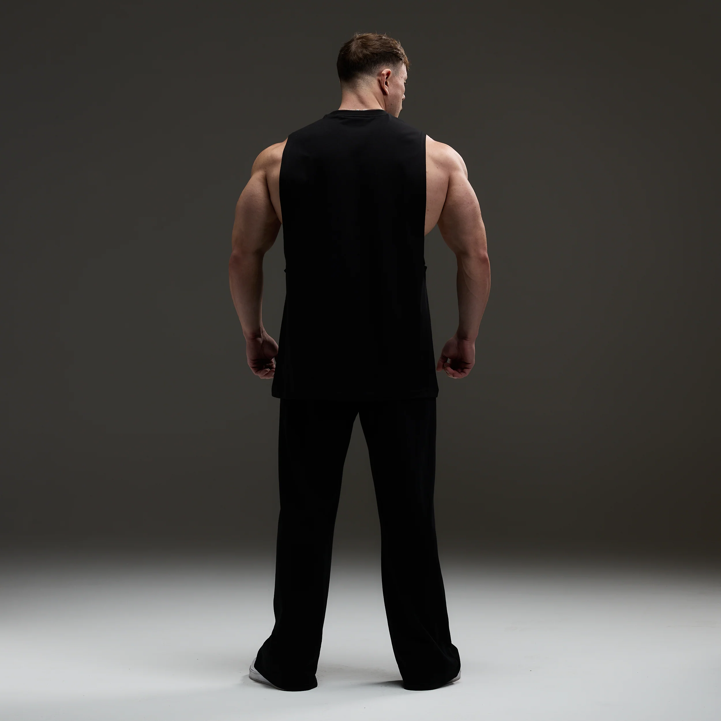 VQ x Baki: Black Baki Sleeveless T Shirt - Image 5