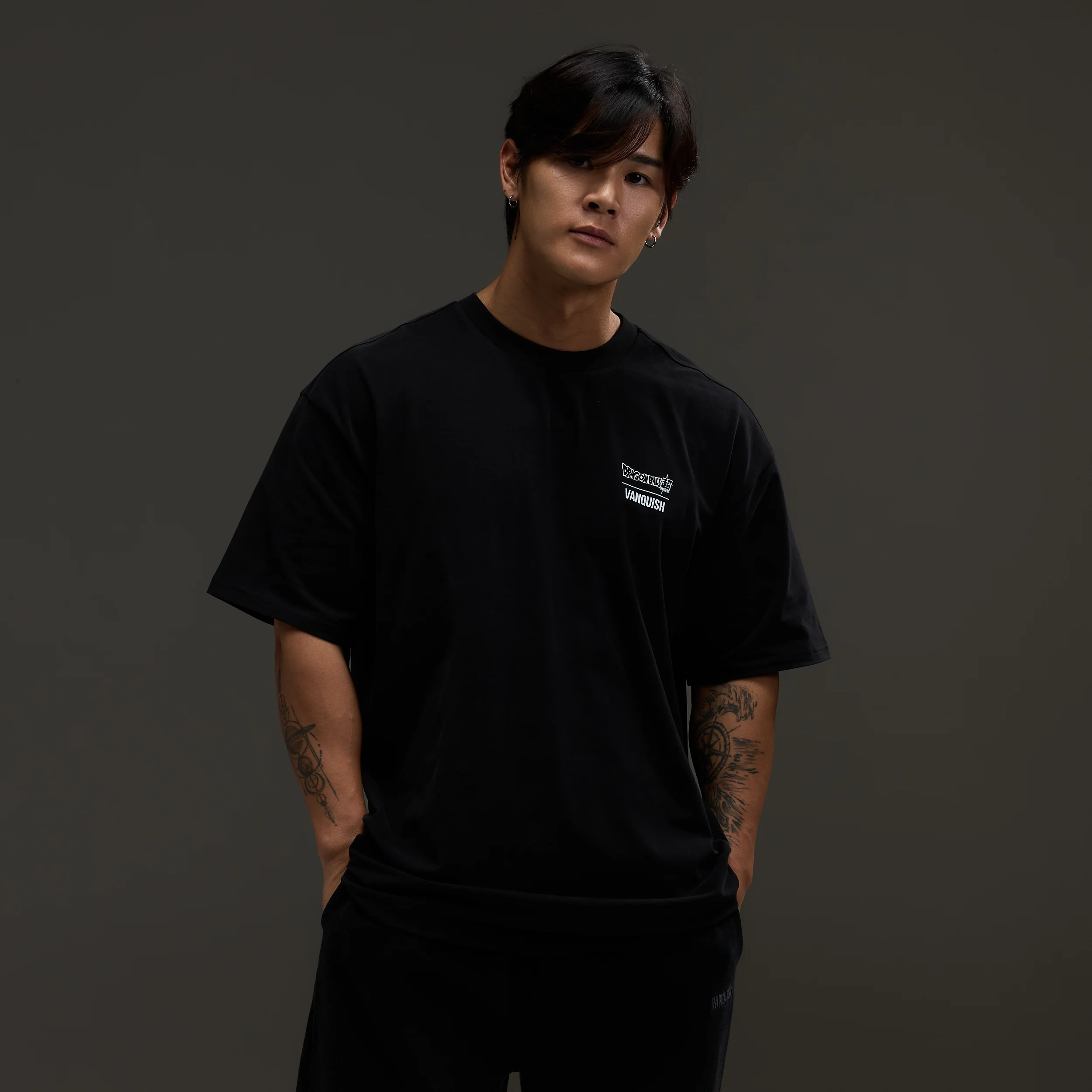 Vanquish DBS Vegeta SSGSS Black Oversized T Shirt - Image 2