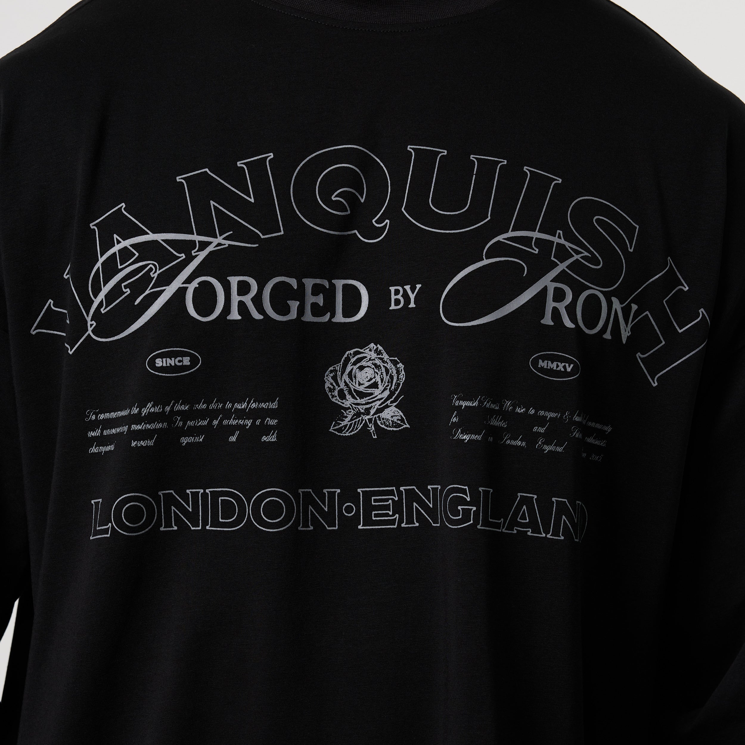 BLACK FORGE BLACK BOXY OVERSIZED T SHIRT - Image 3