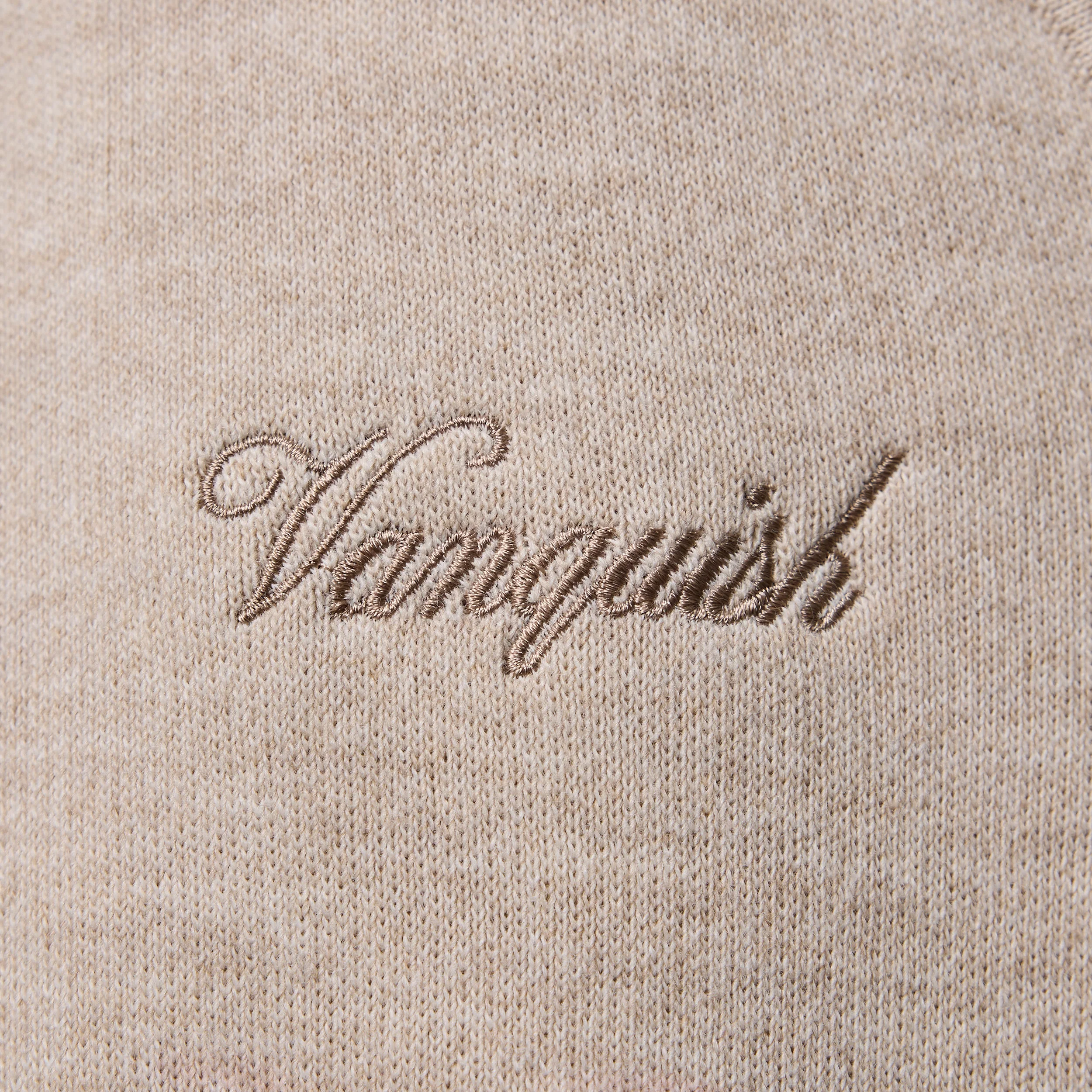 WOMENS EMBROIDERED KNIT OAT STRAIGHT LEG SWEATPANTS - Image 3
