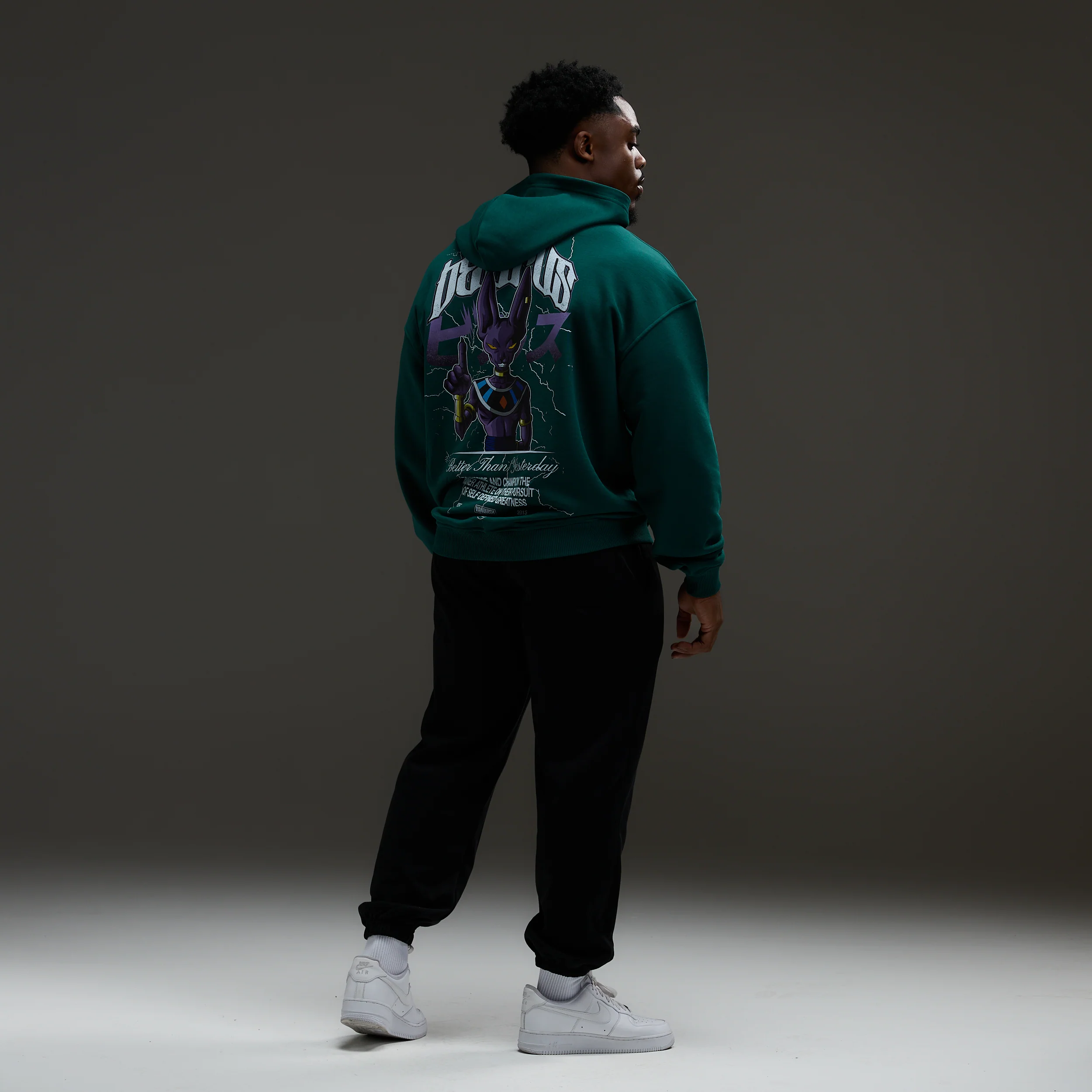 Vanquish DBS Beerus Green Hoodie - Image 6