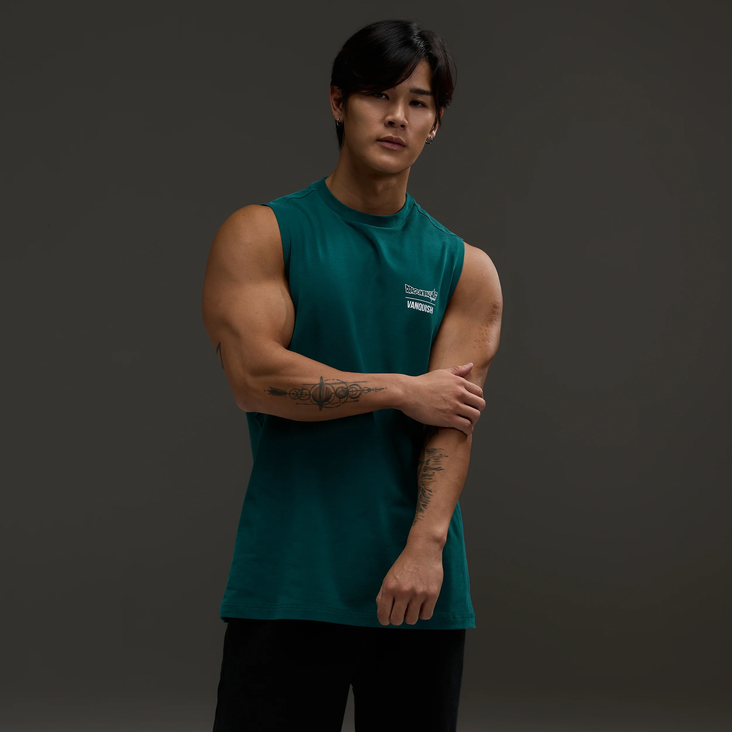 Vanquish DBS Beerus Green Sleeveless T Shirt - Image 2