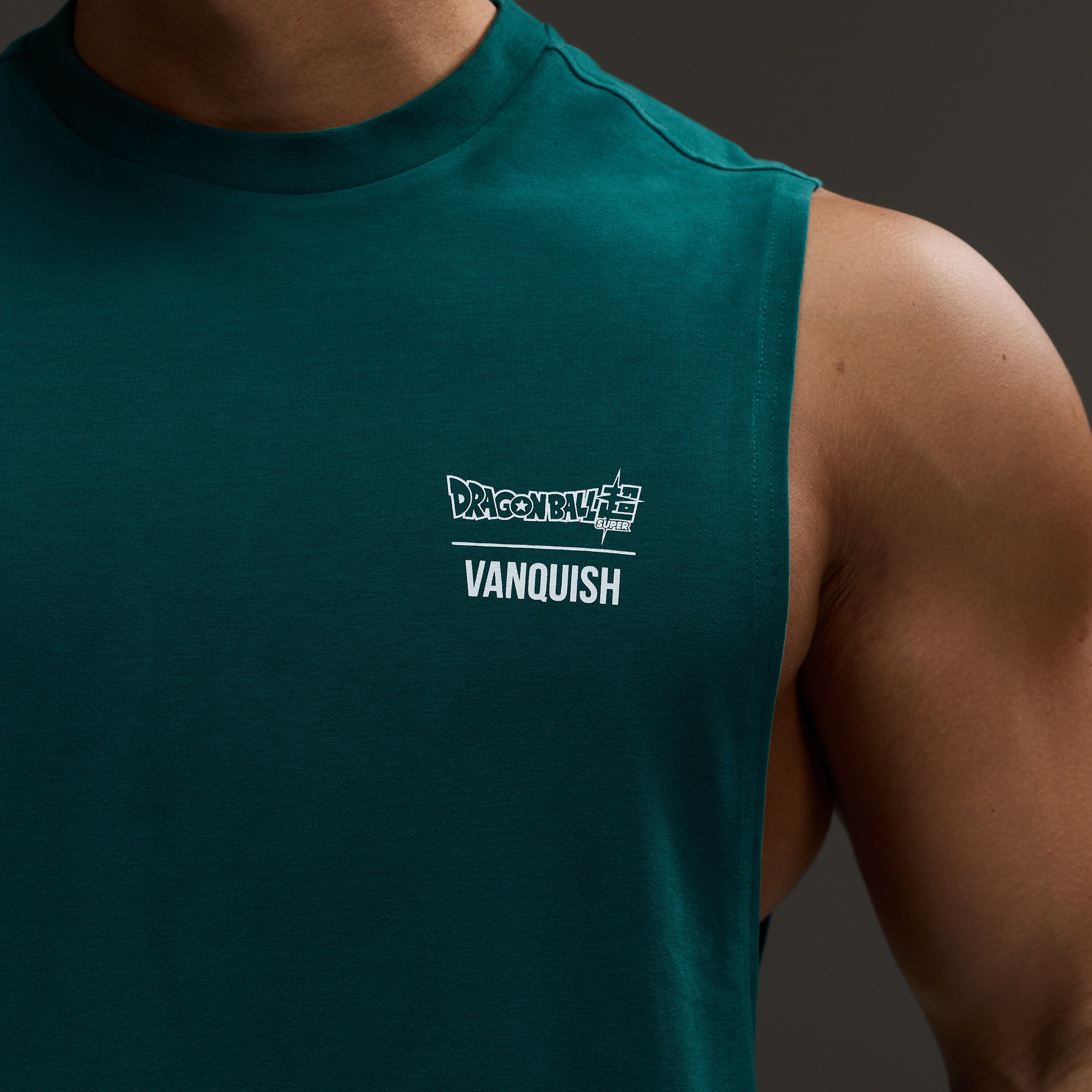 Vanquish DBS Beerus Green Sleeveless T Shirt - Image 3
