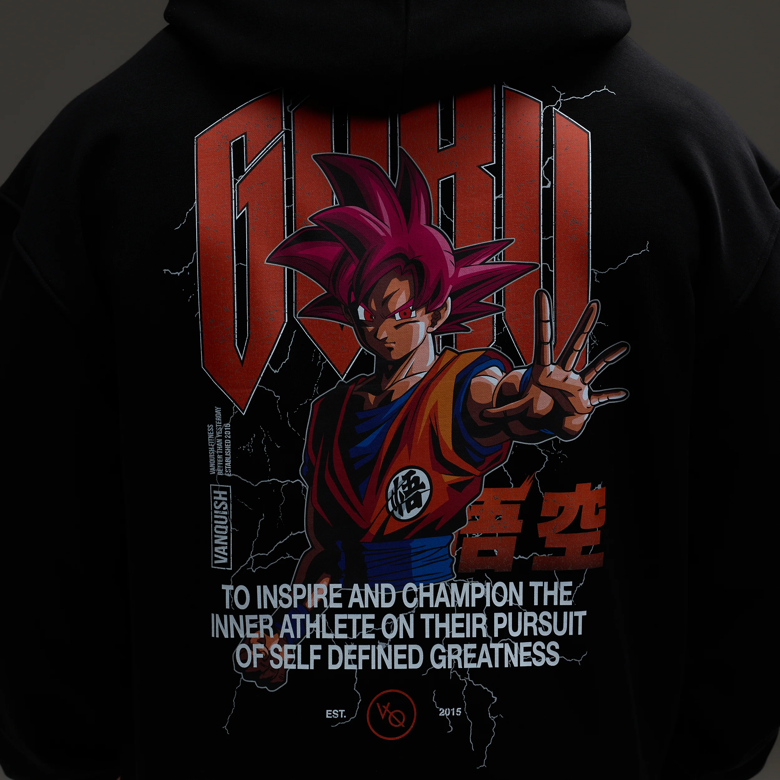 Vanquish DBS Goku Black Hoodie - Image 2
