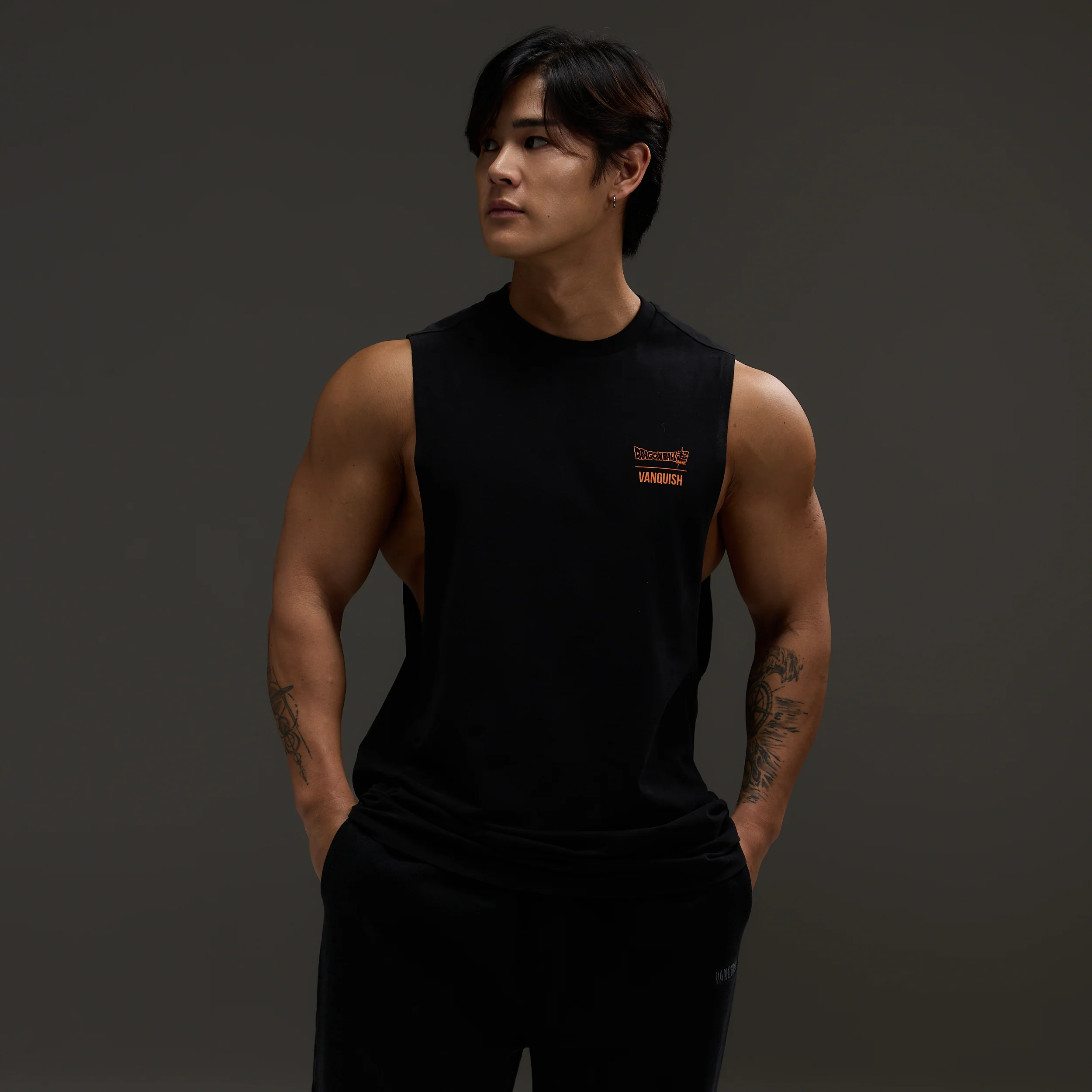 Vanquish DBS Goku Black Sleeveless T Shirt - Image 2