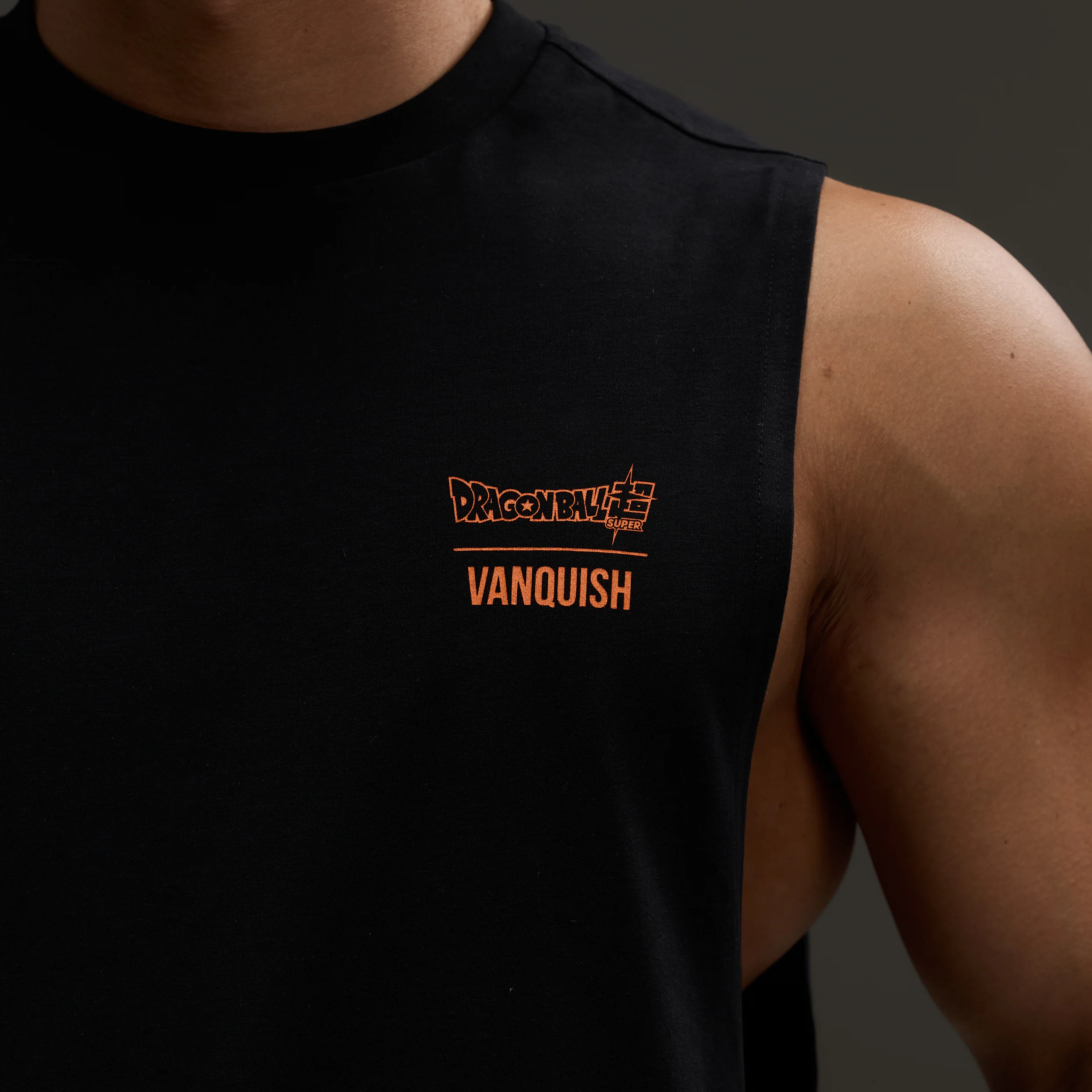 Vanquish DBS Goku Black Sleeveless T Shirt - Image 3