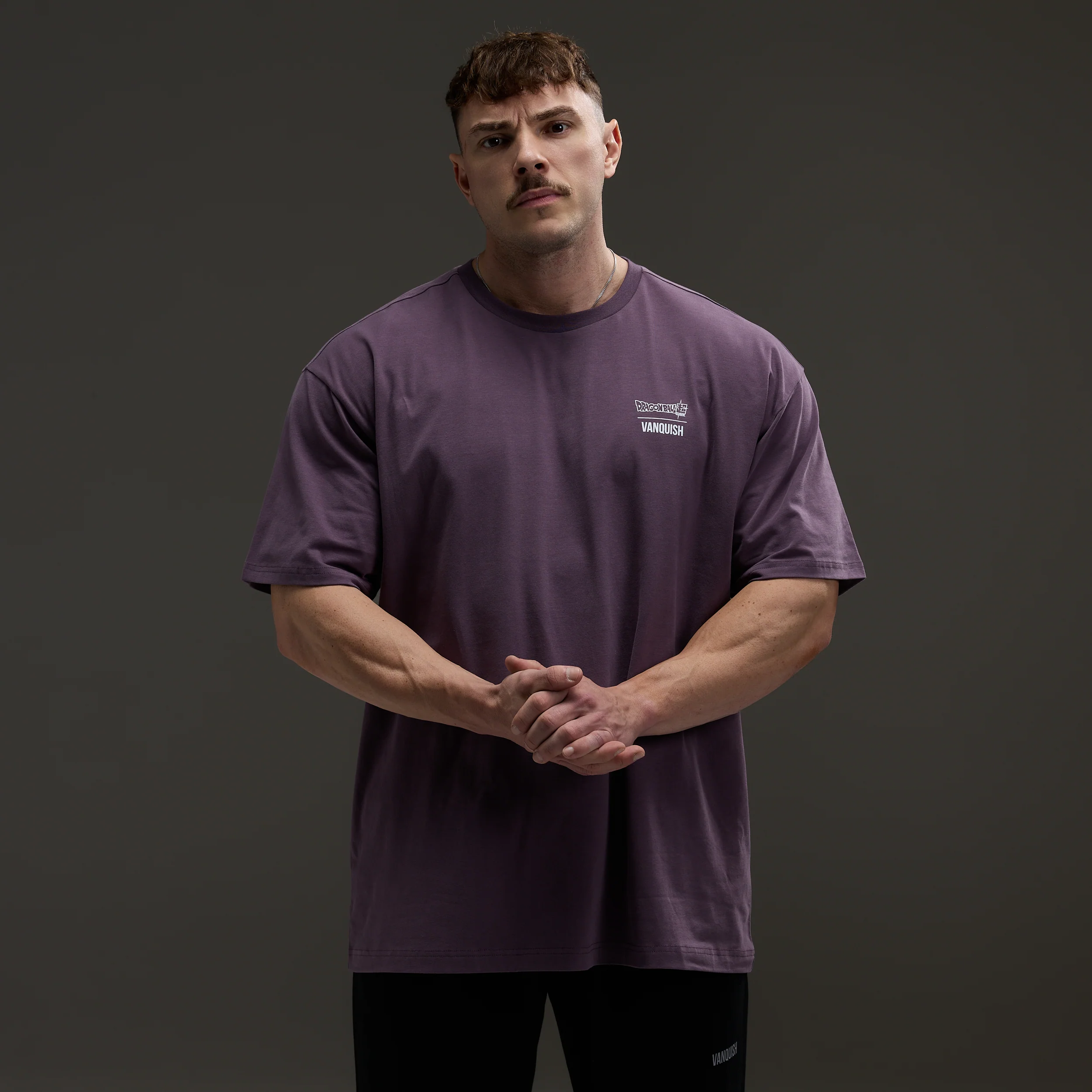 Vanquish DBS Goku SSGSS Nightshade Oversized T Shirt - Image 2