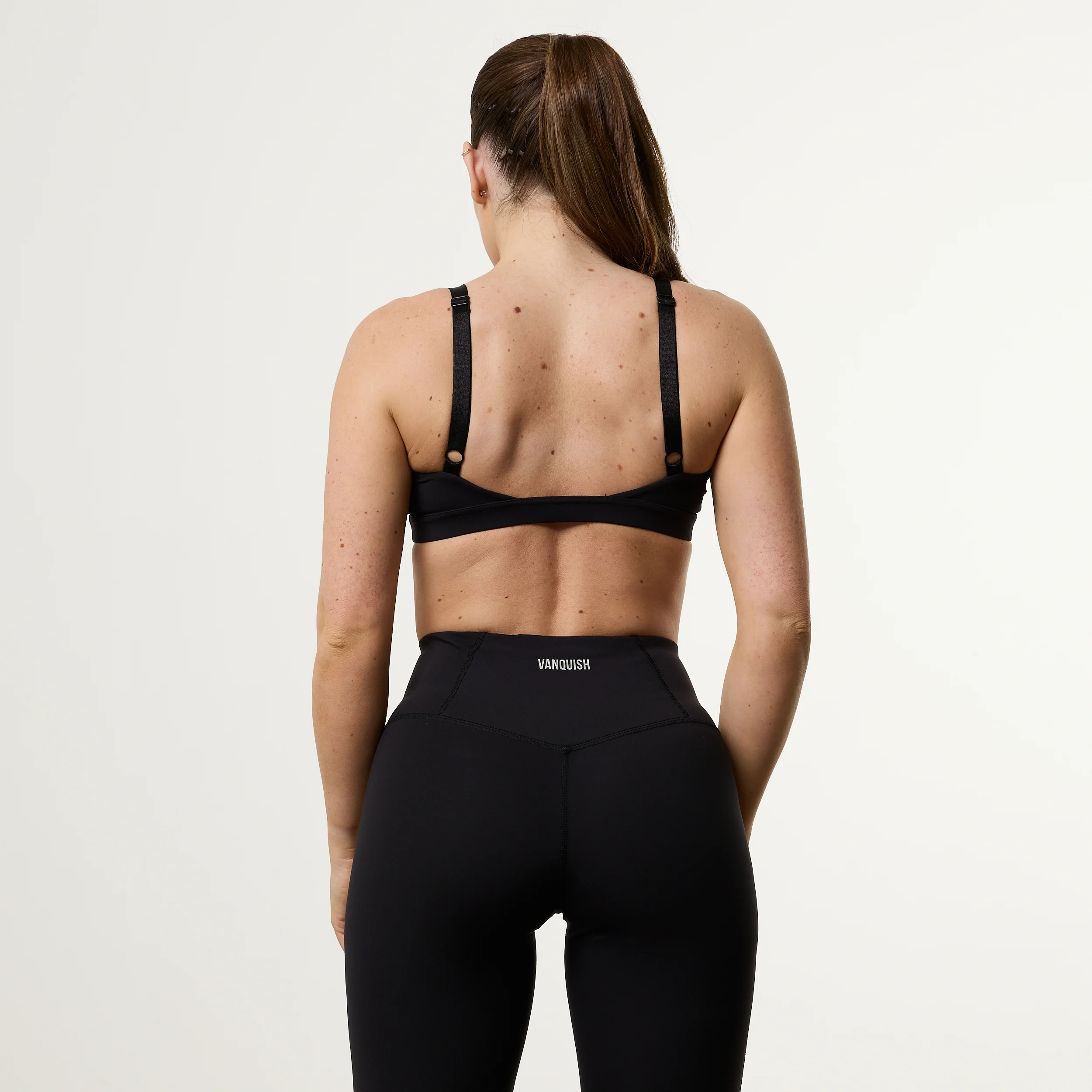 Enhance V2 Black Double Strap Bra - Image 3