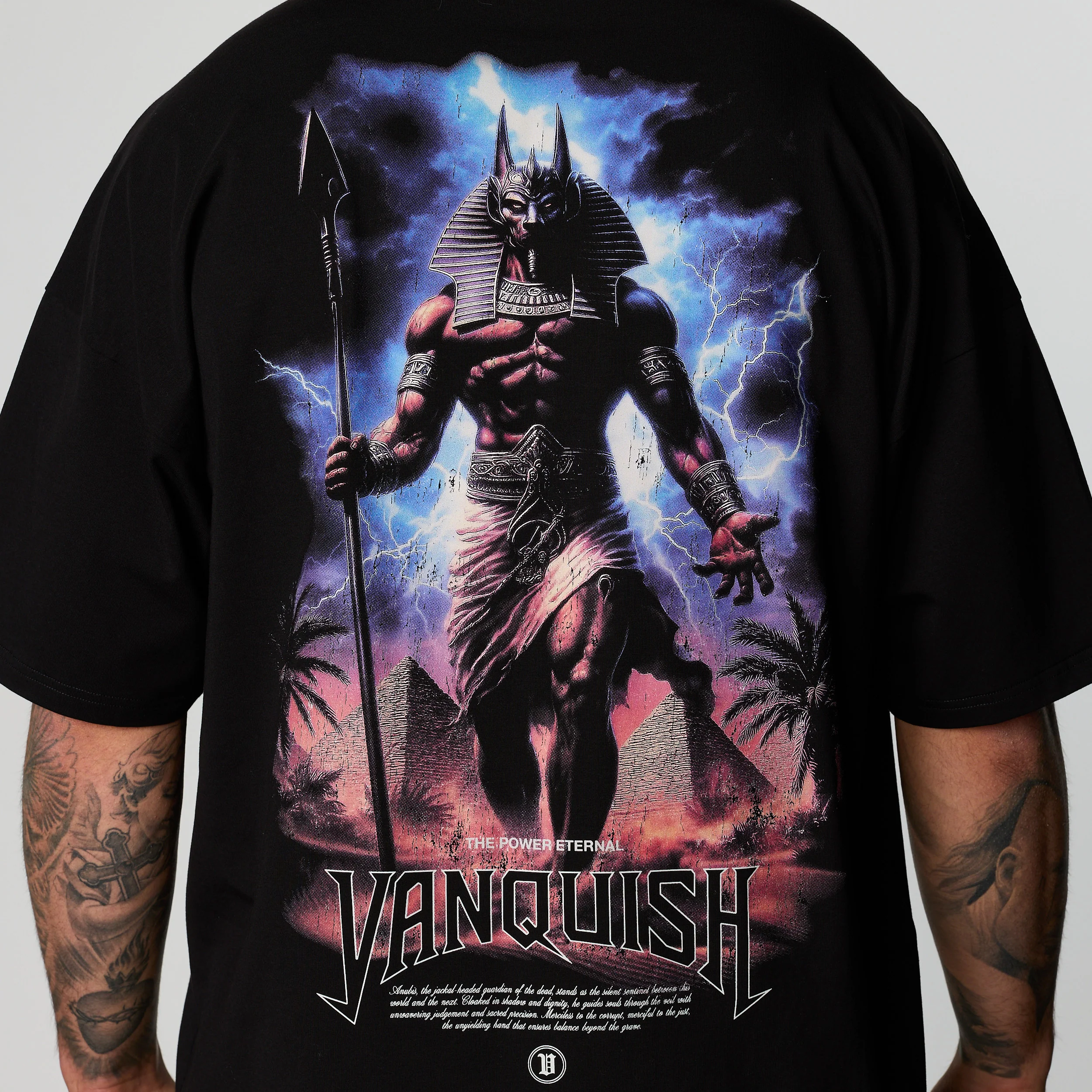 ENTOMBED ANUBIS BOXY OVERSIZED T SHIRT - Image 3