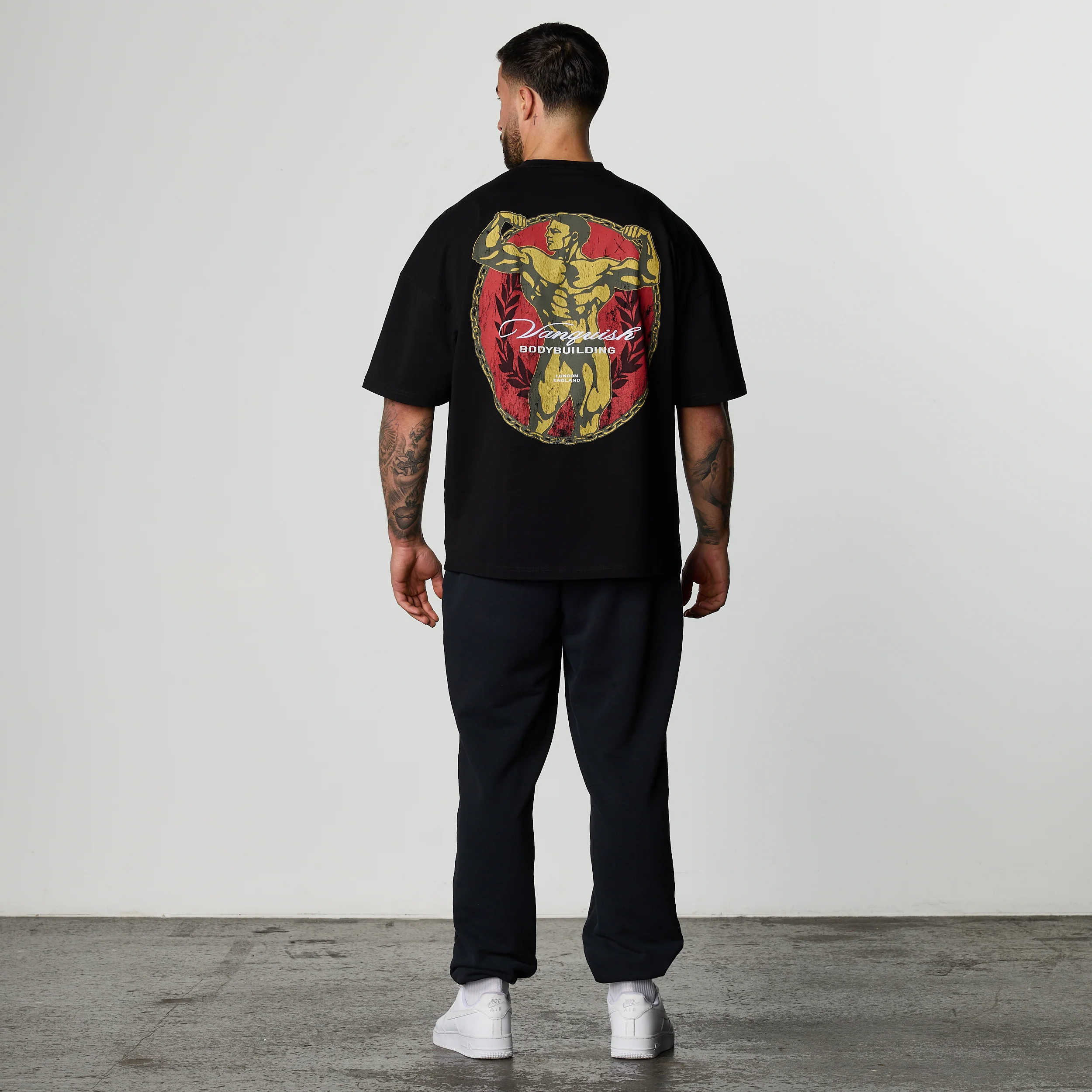 GOLDEN BOY VINTAGE BLACK BOXY OVERSIZED T SHIRT - Image 6