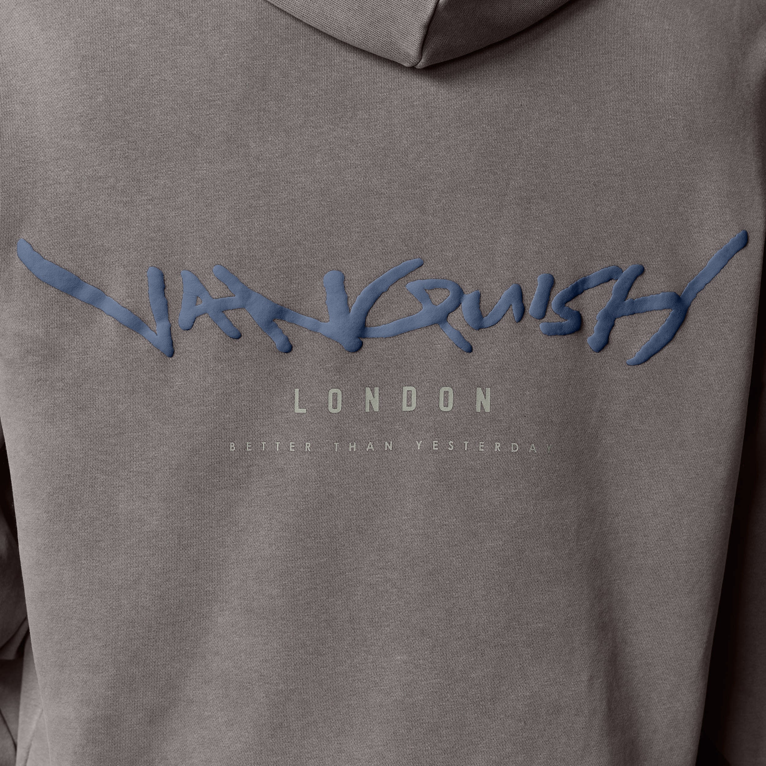 GRAFFITI WASHED MUSHROOM ZIP HOODIE - Image 3