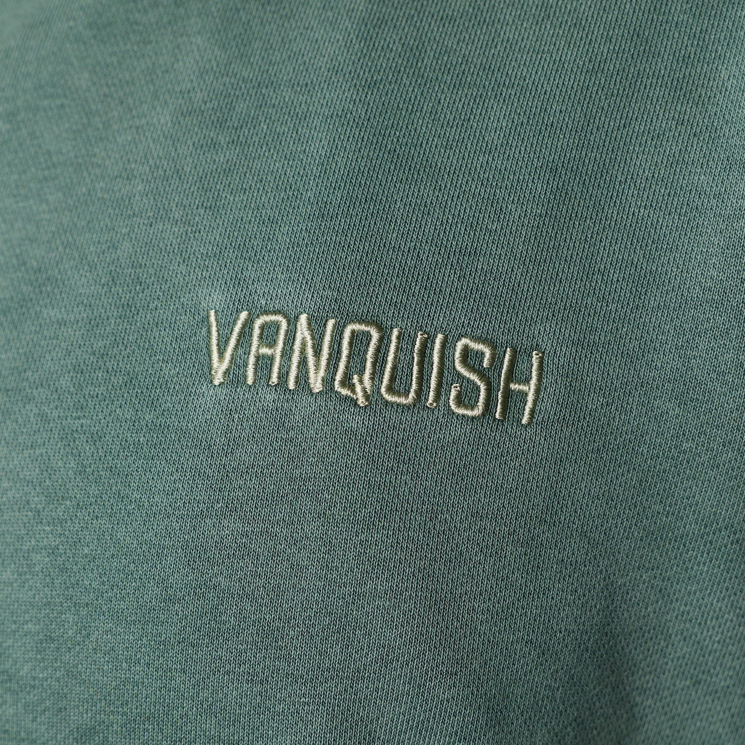 GRAFFITI WASHED SAGE ZIP HOODIE - Image 5