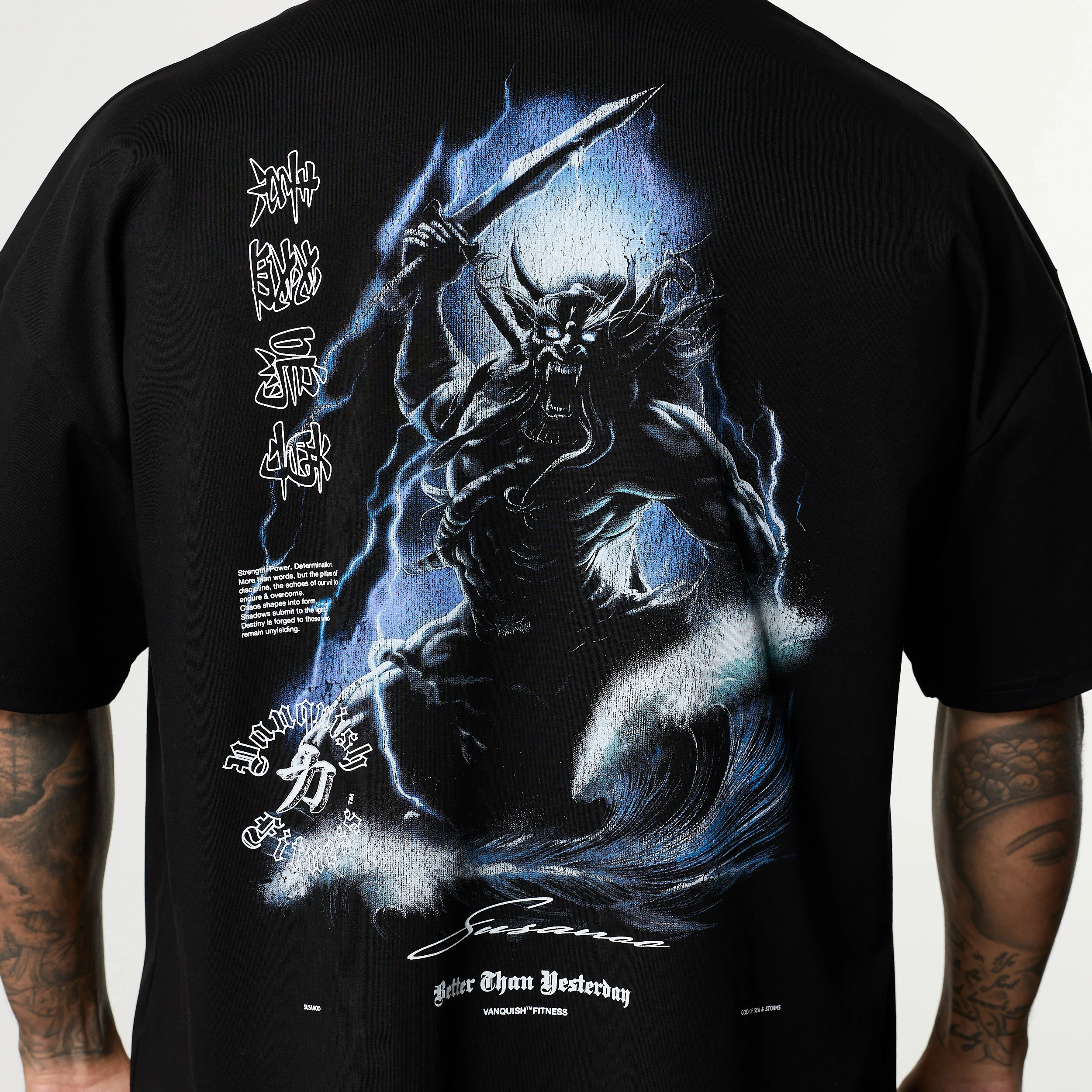 SHINTO GODS Susanoo OVERSIZED BOXY T SHIRT - Image 5
