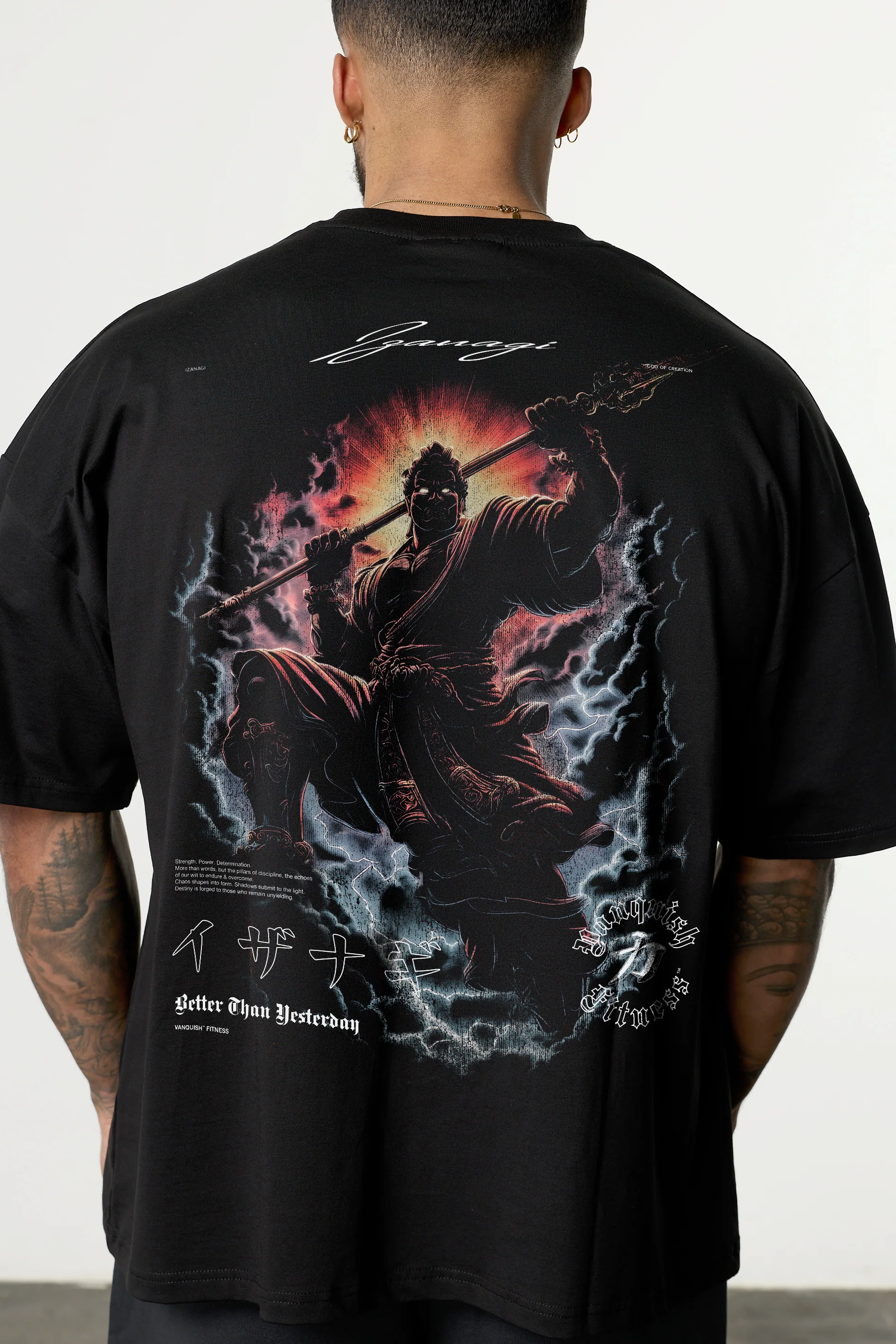 SHINTO GODS Izanagi OVERSIZED BOXY T SHIRT - Image 6