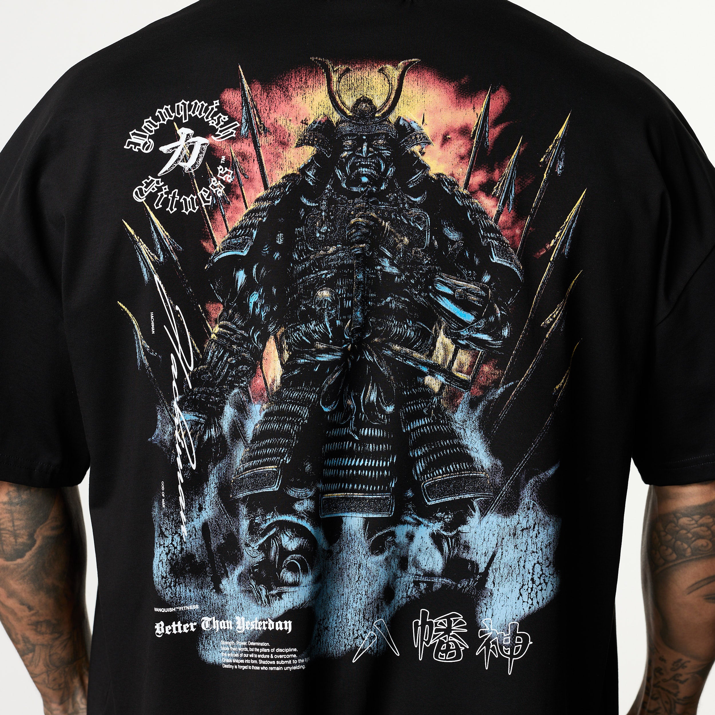 SHINTO GODS Hachiman OVERSIZED BOXY T SHIRT - Image 3