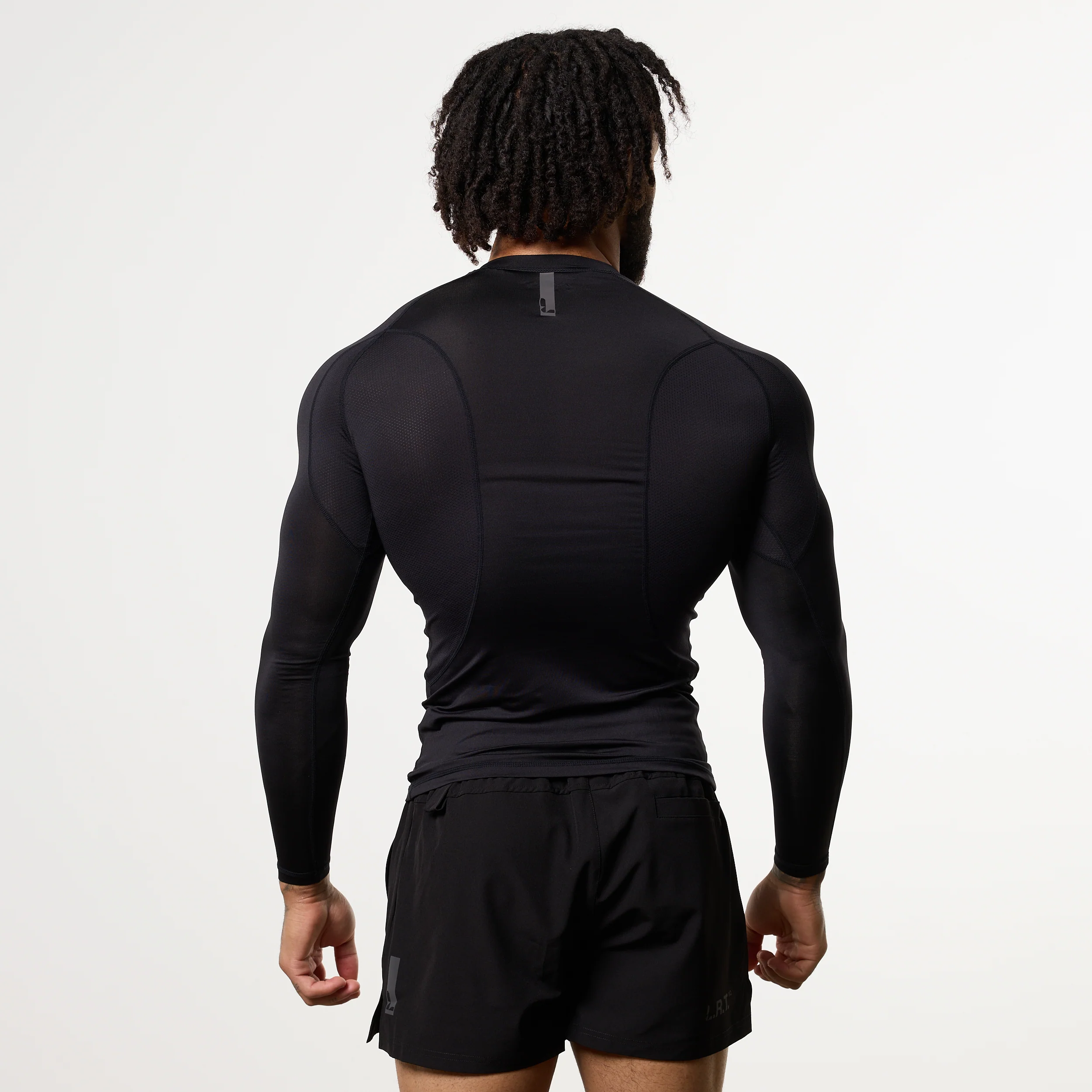 LRT Black Performance Long Sleeve Base Layer Top - Image 2