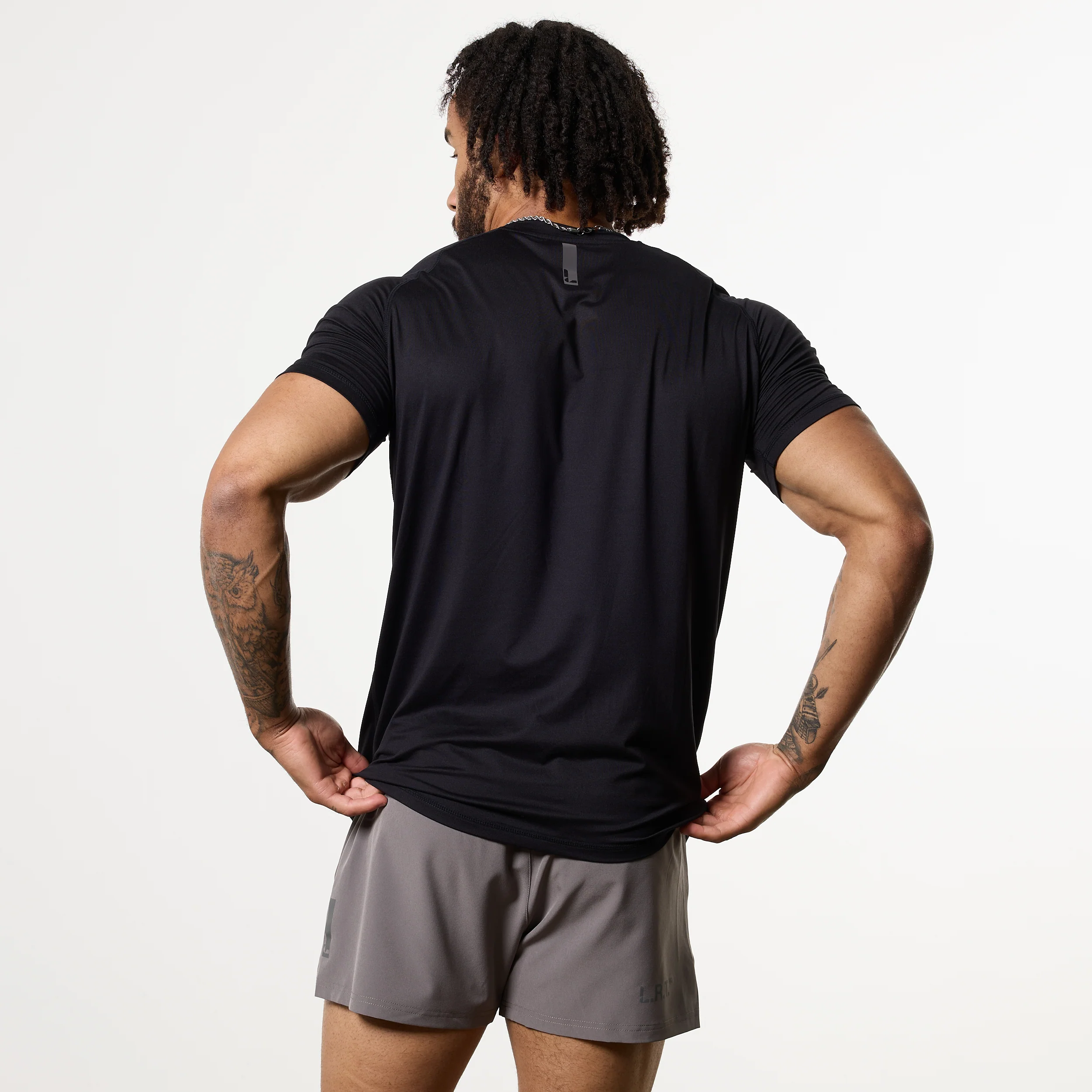 LRT Black Performance T Shirt - Image 2