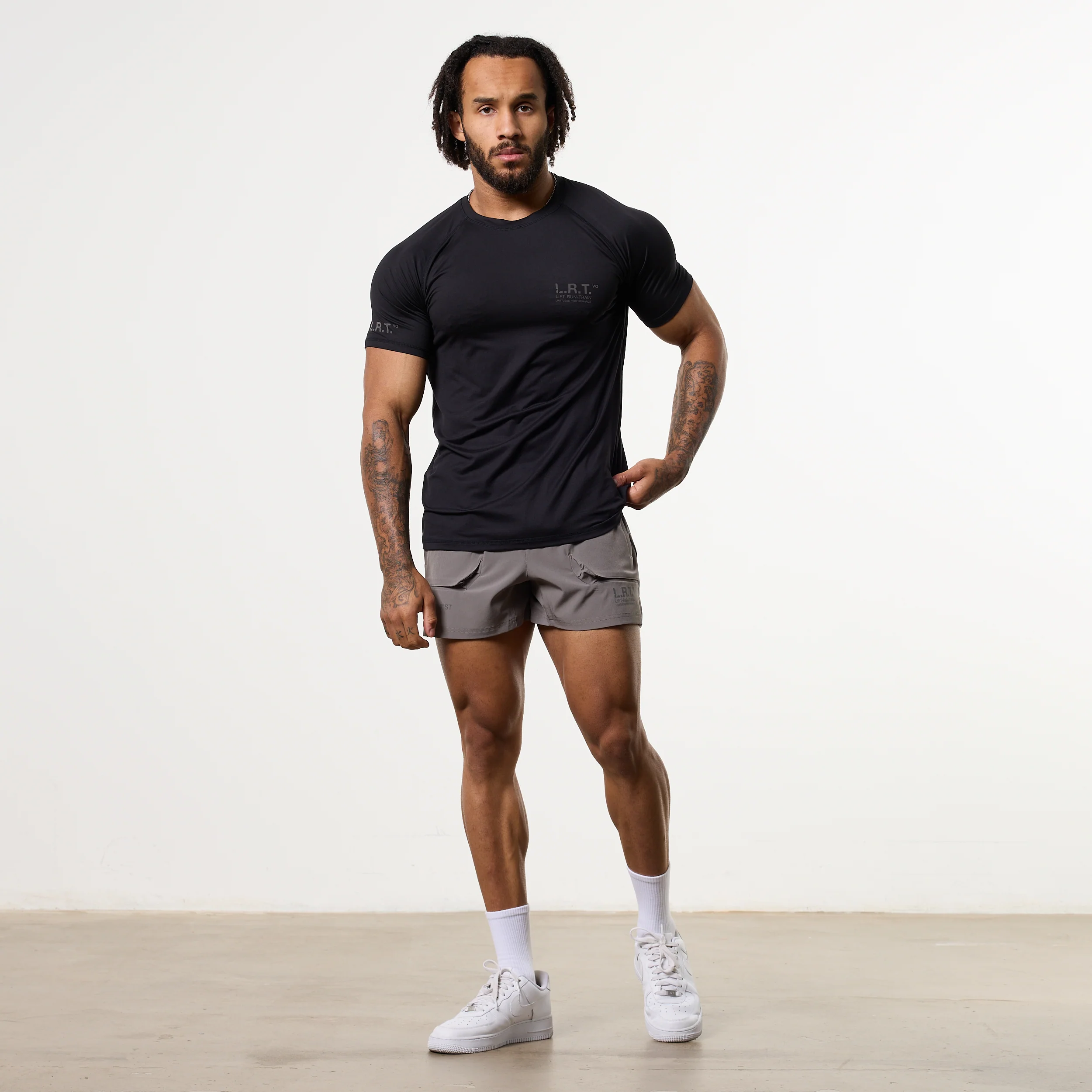 LRT Black Performance T Shirt - Image 6