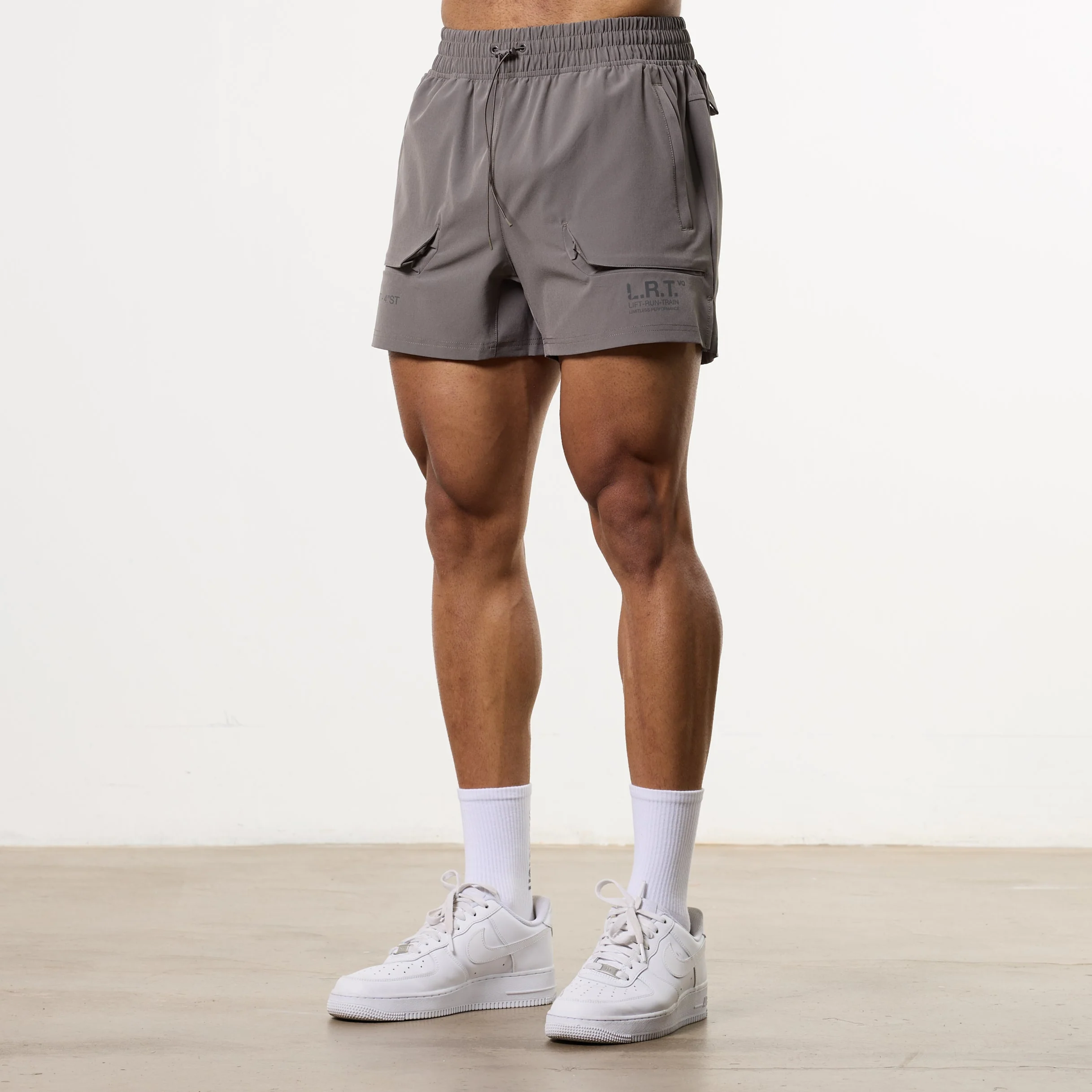 LRT Grey Performance 4"Shorts - Image 6
