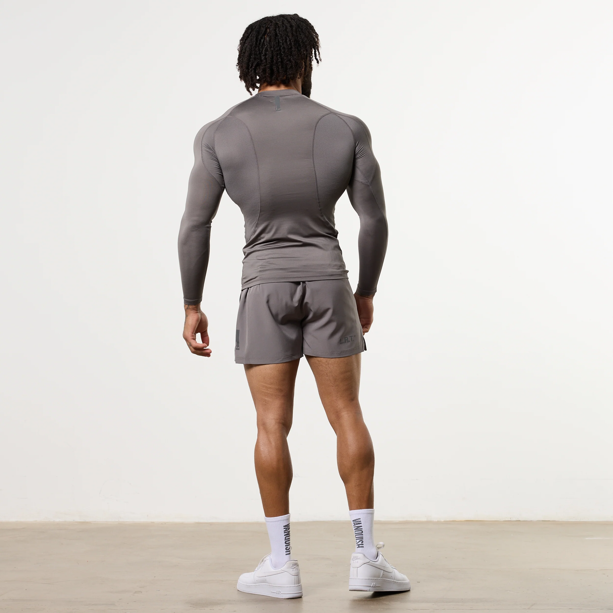 LRT Grey Performance Long Sleeve Base Layer Top - Image 2