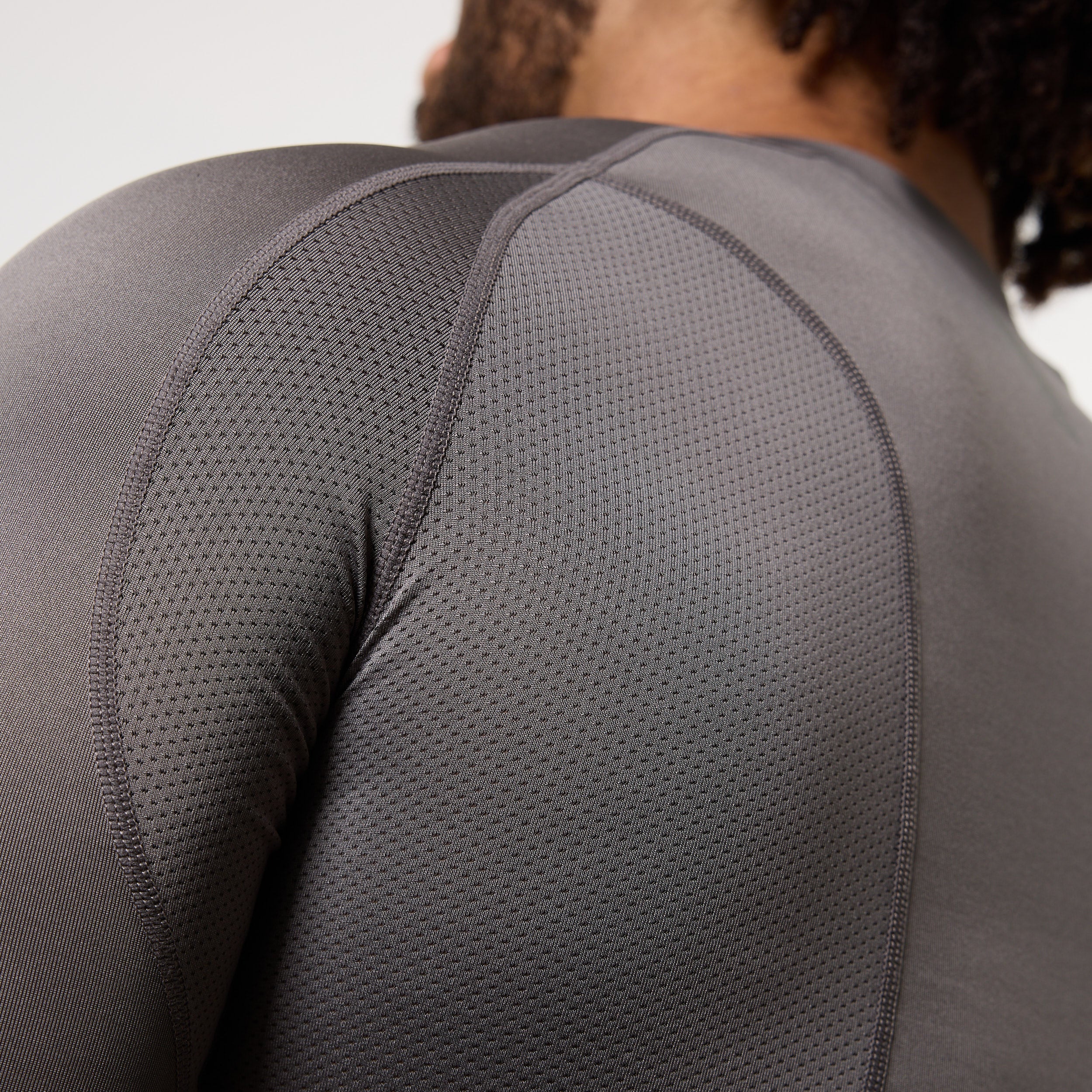 LRT Grey Performance Long Sleeve Base Layer Top - Image 3