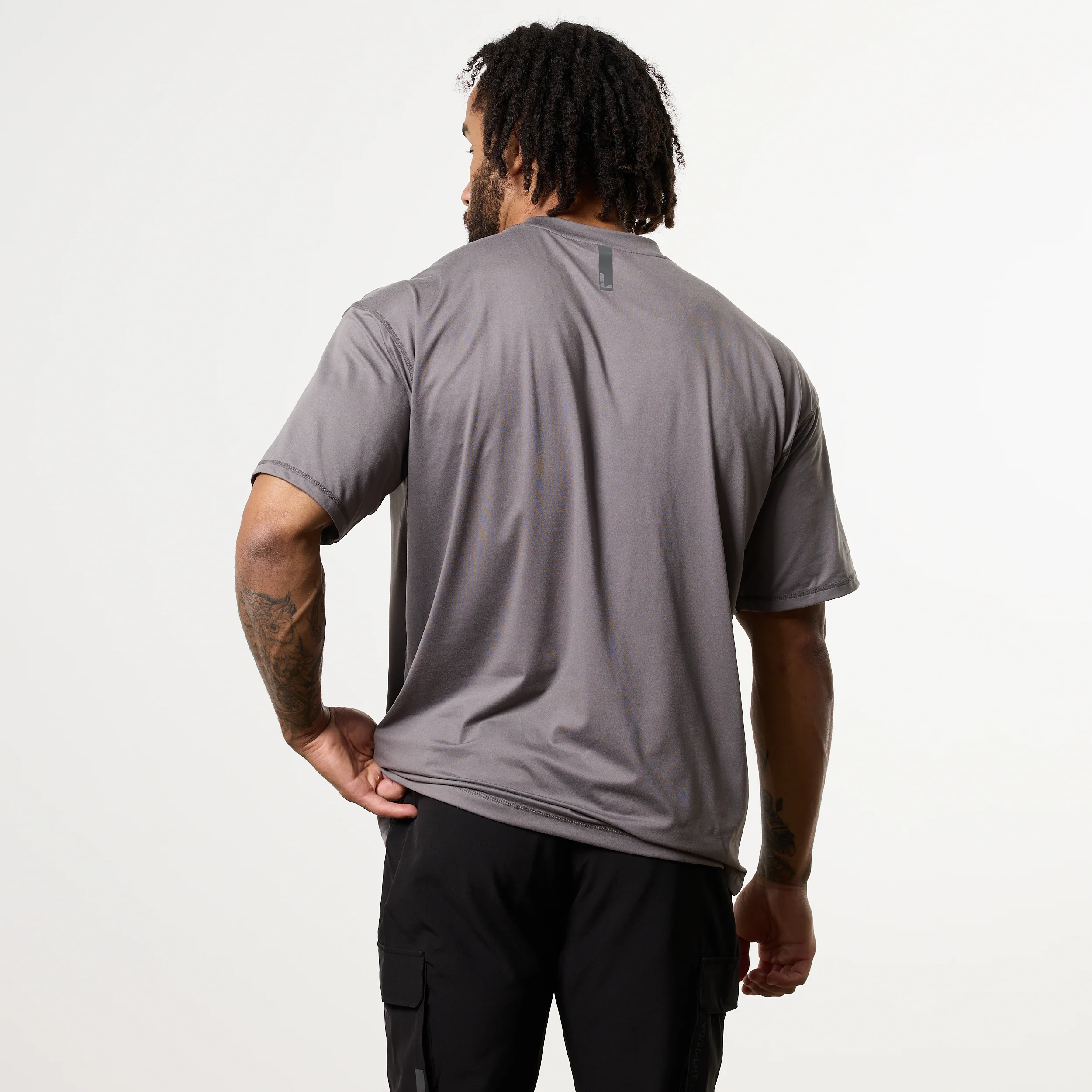LRT Grey Performance Oversized T Shirt - Image 2