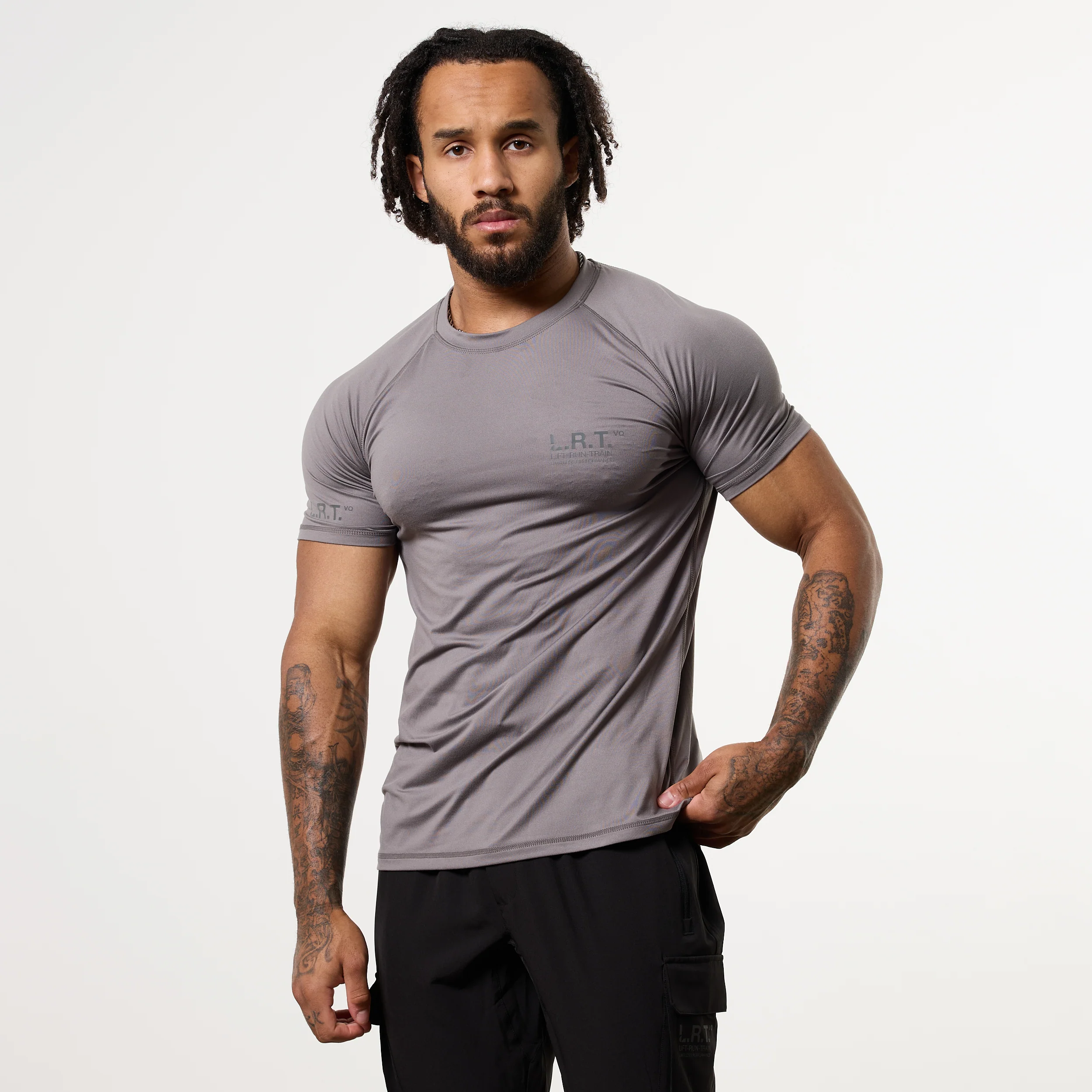 LRT Grey Performance  T Shirt - Image 3