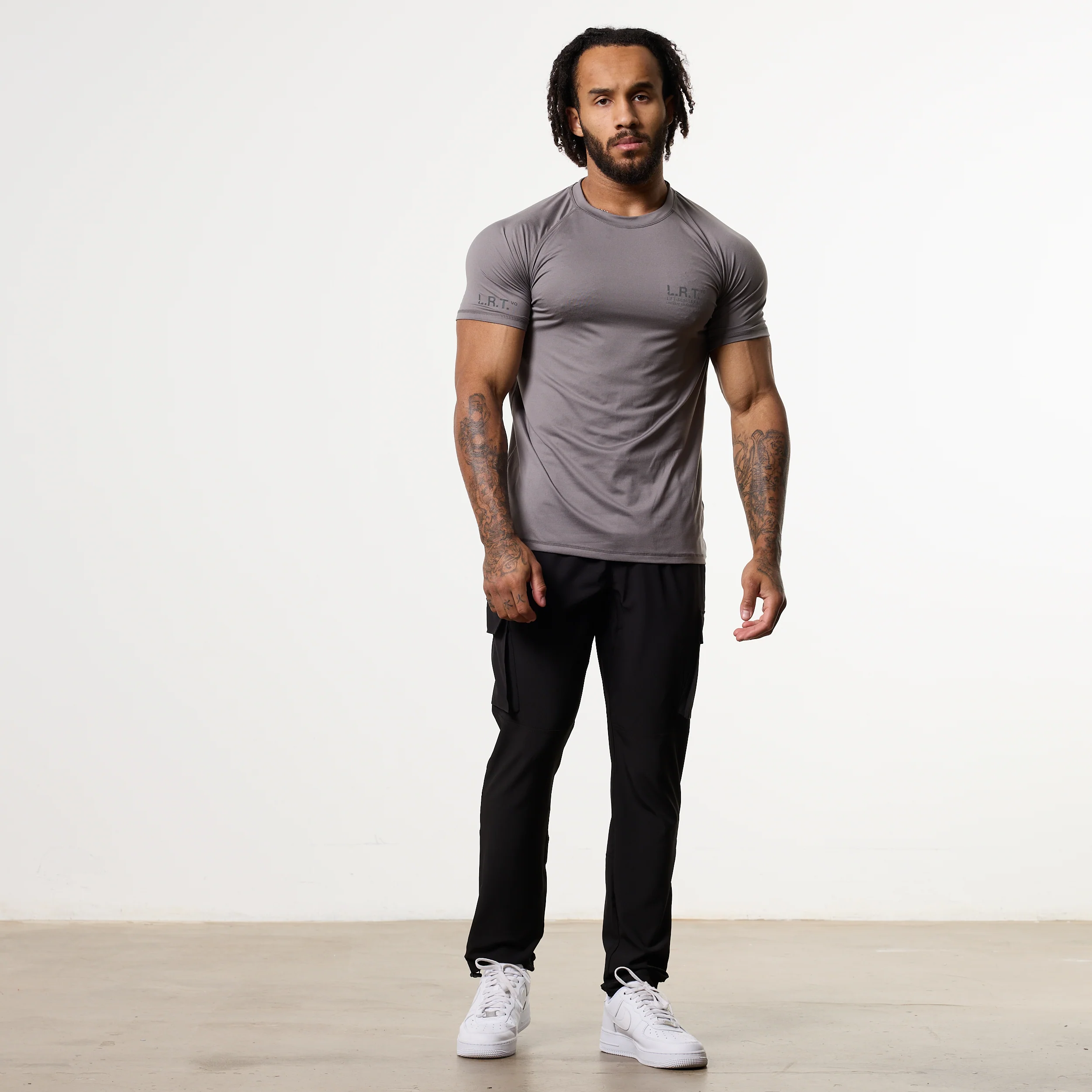LRT Grey Performance  T Shirt - Image 5