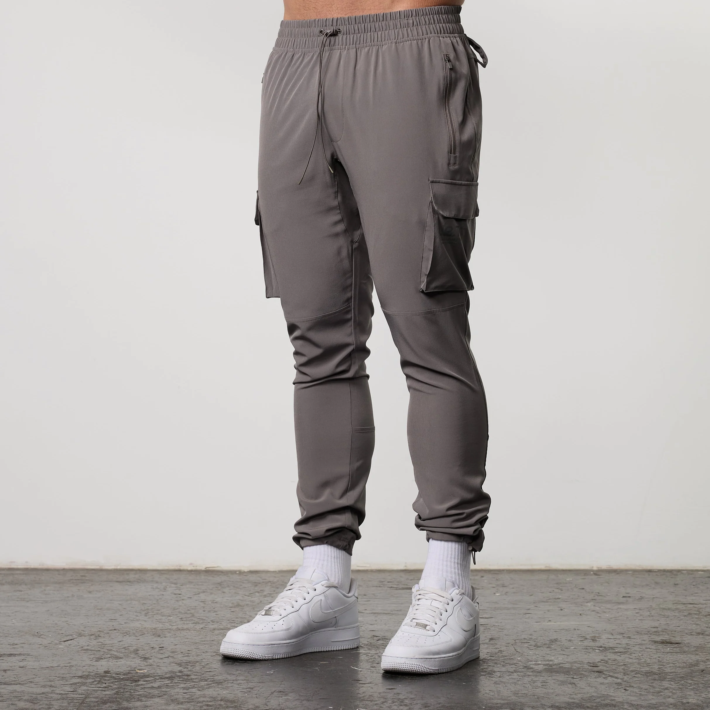 LRT Grey Performance Tapered Cargo Pants - Image 4