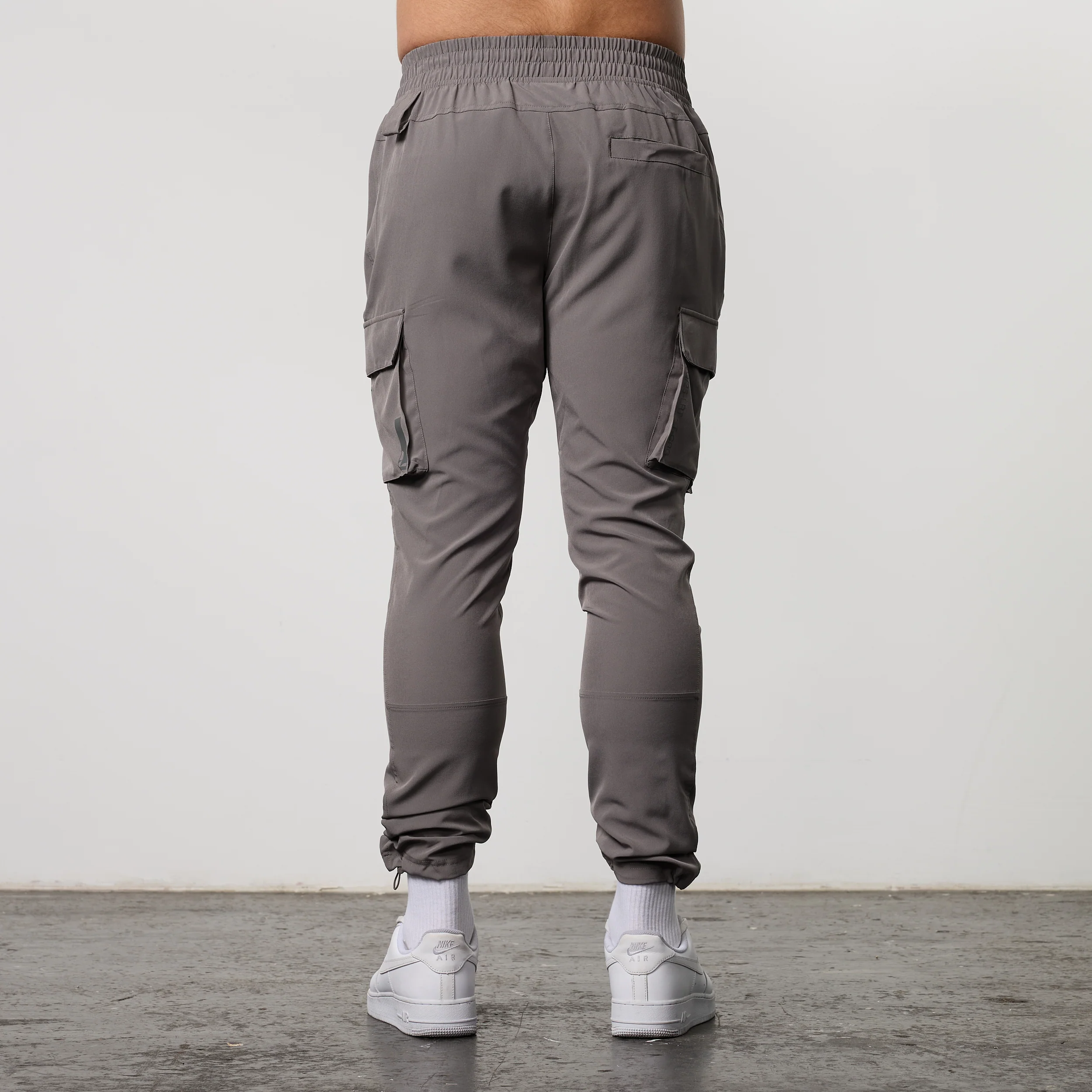 LRT Grey Performance Tapered Cargo Pants - Image 5