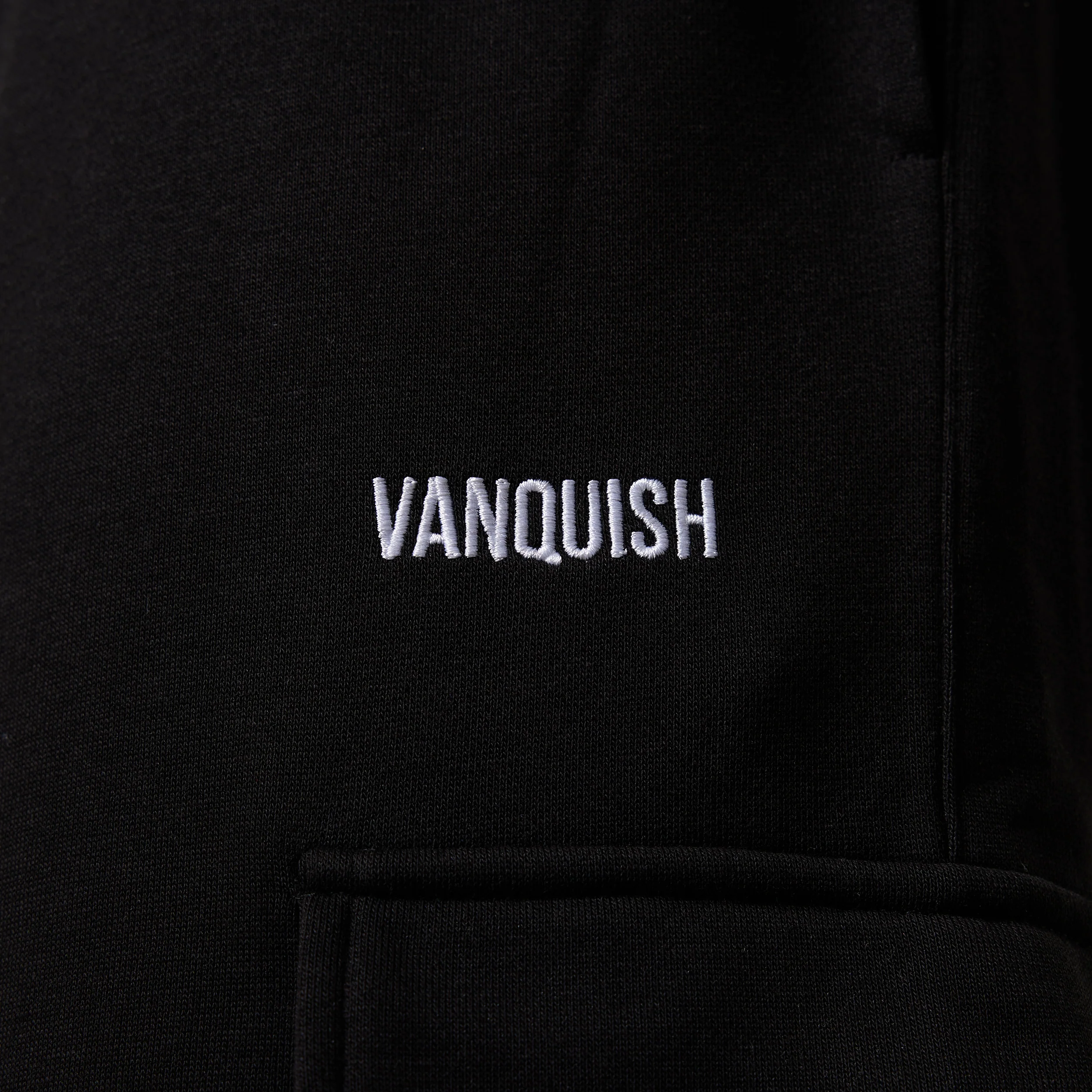 Essential BLACK BAGGY CARGO SWEATPANTS - Image 3