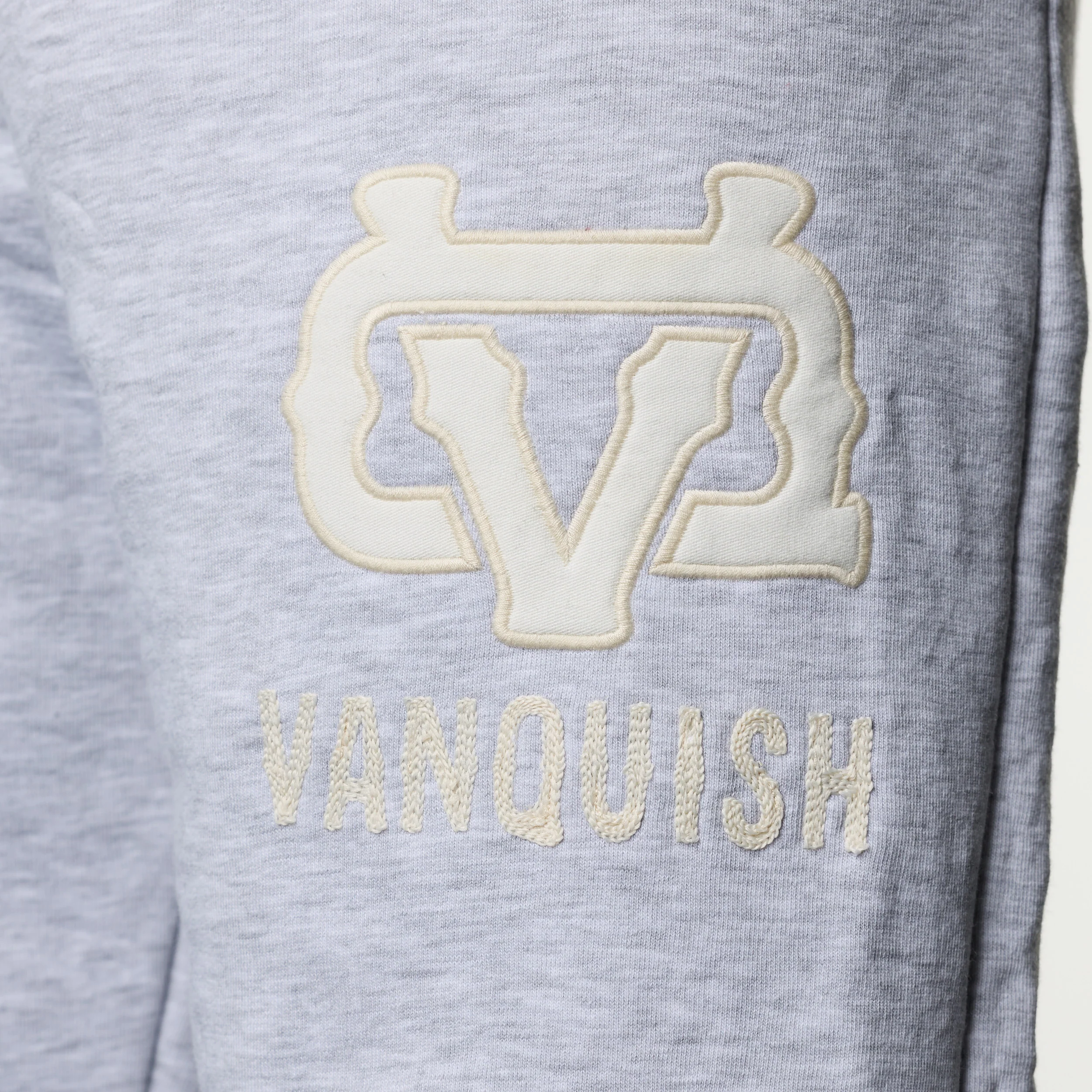 MONOGRAM GREY STRAIGHT LEG SWEATPANTS - Image 3