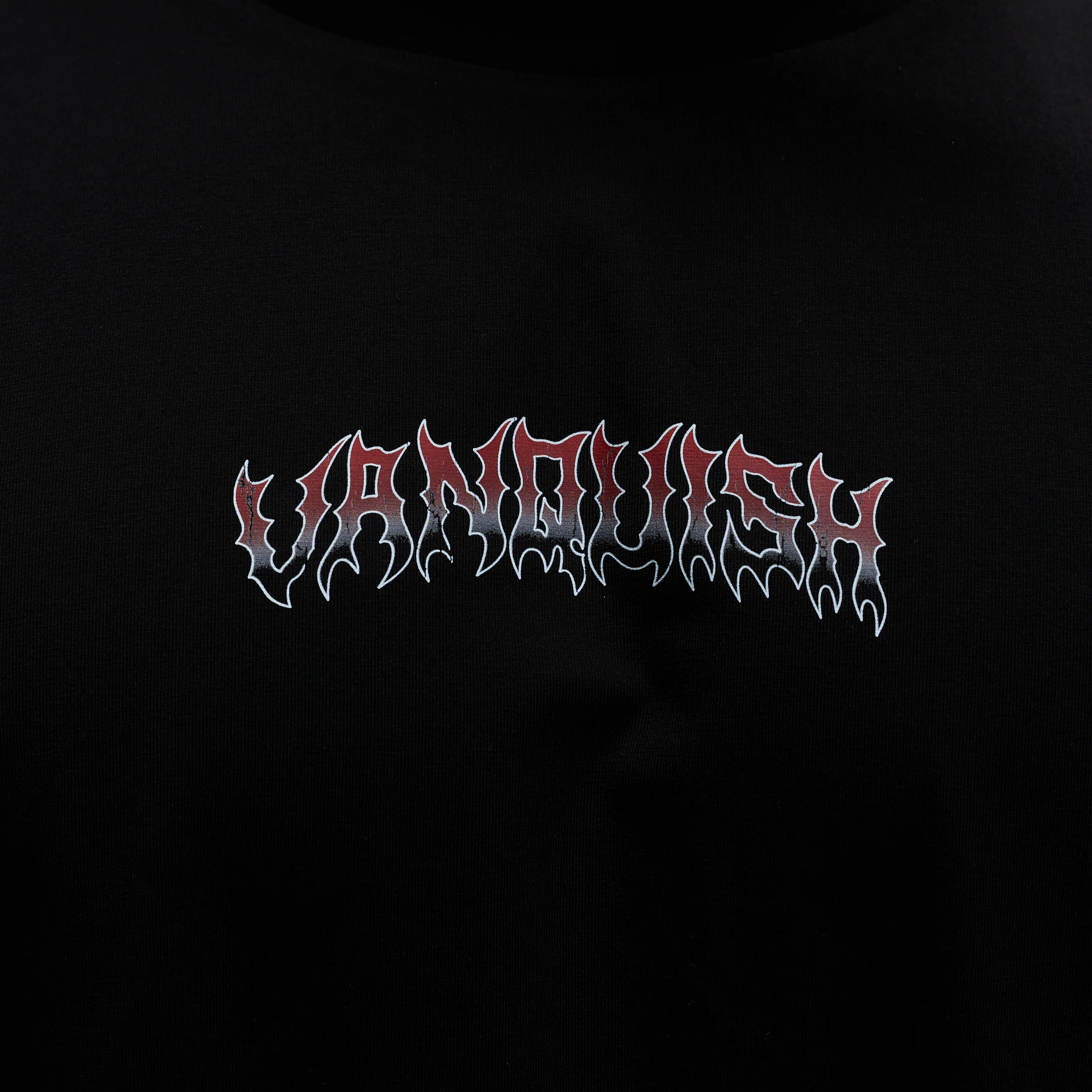 VQ x Baki: Black Oliva Boxy Oversized T Shirt - Image 4