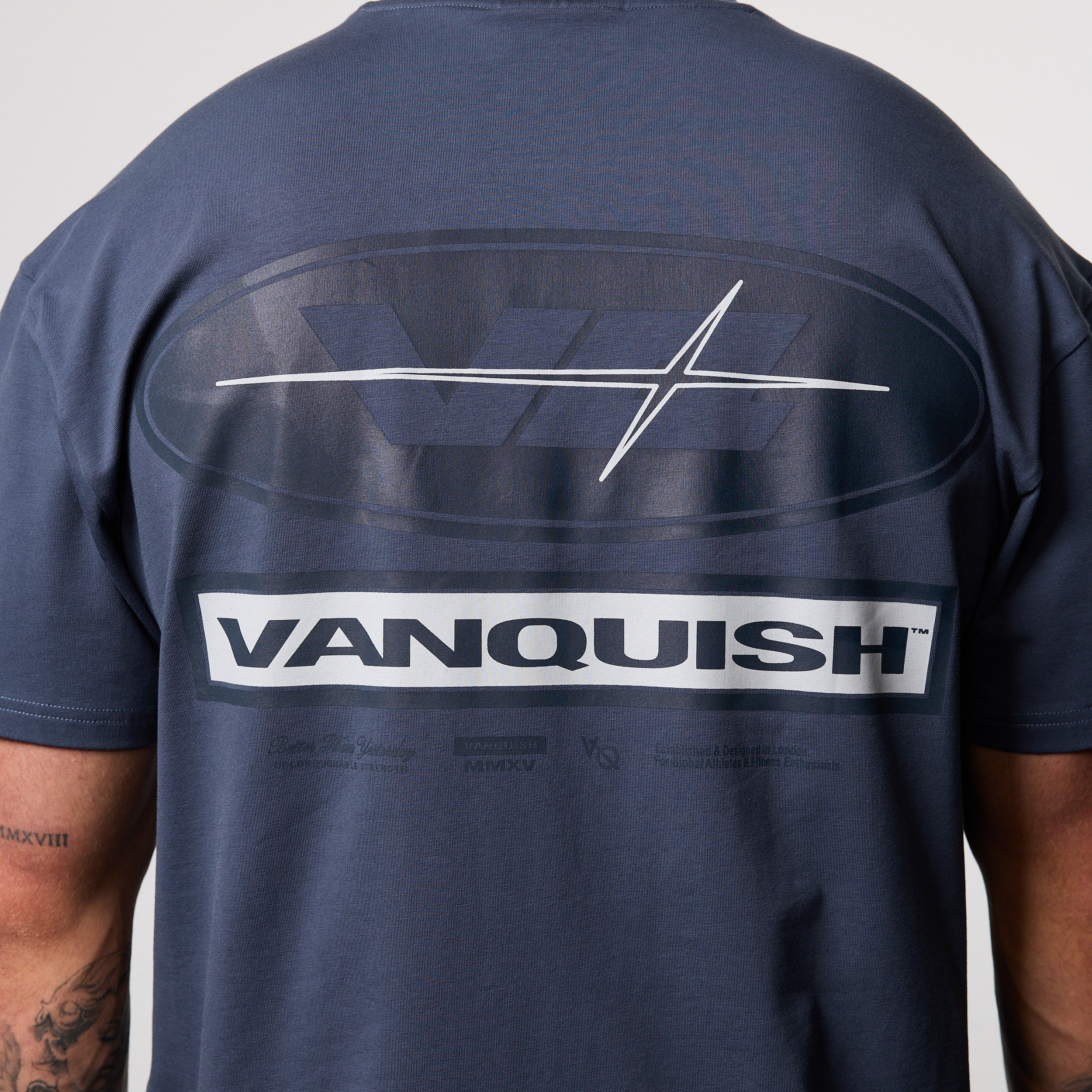 POWERLINE DUSK BLUE OVERSIZED T-SHIRT - Image 4