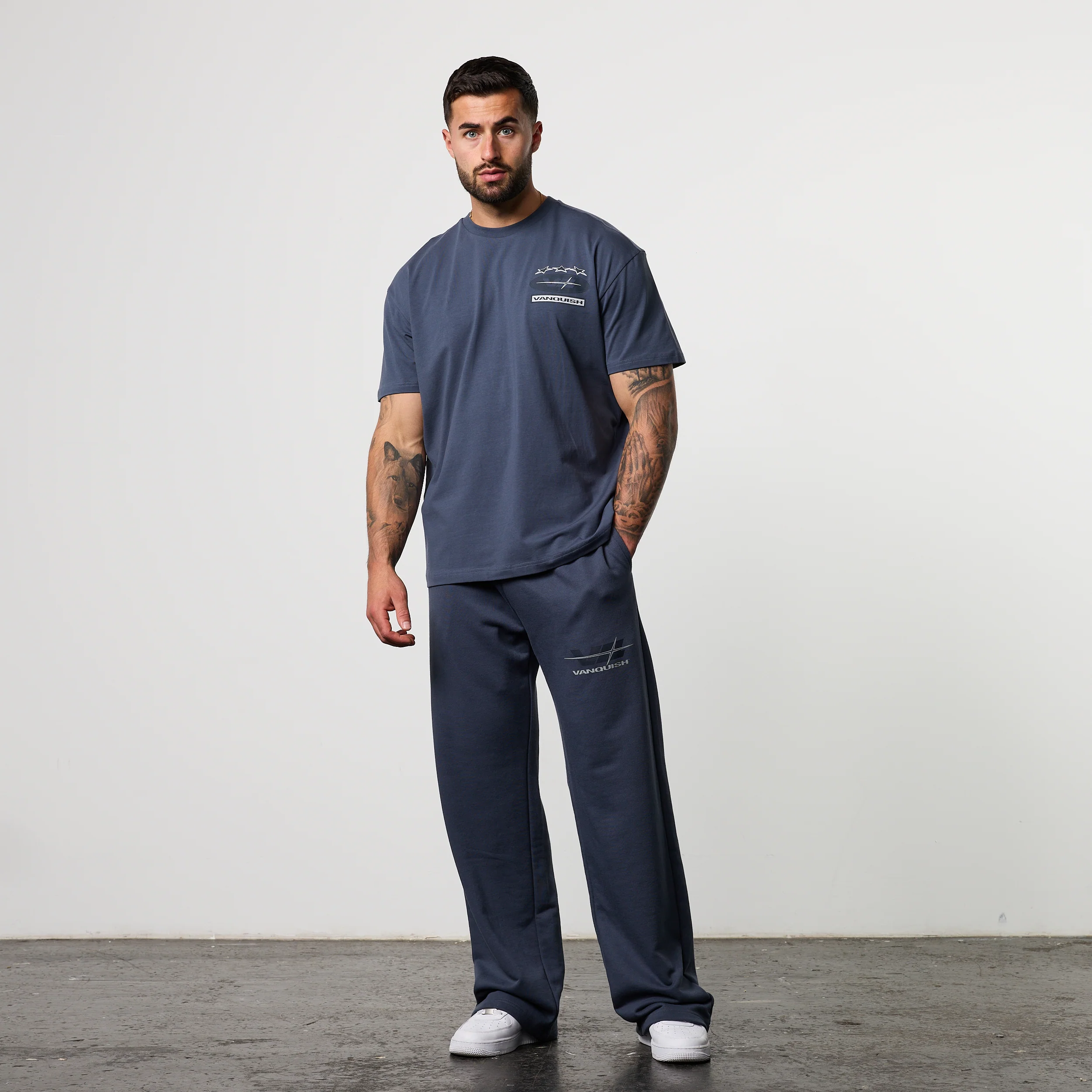 POWERLINE DUSK BLUE OVERSIZED T-SHIRT - Image 6