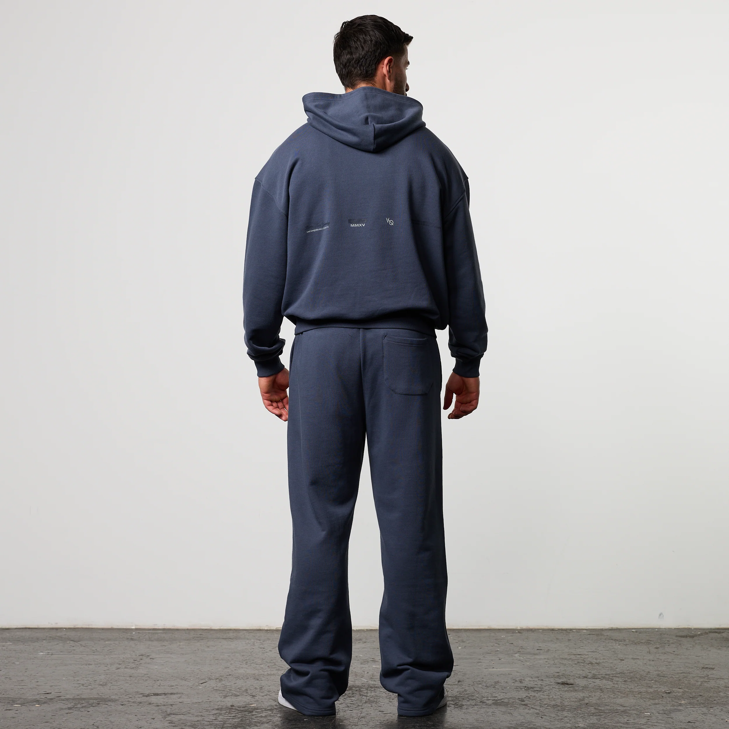 POWERLINE DUSK BLUE OVERSIZED HOODIE - Image 5