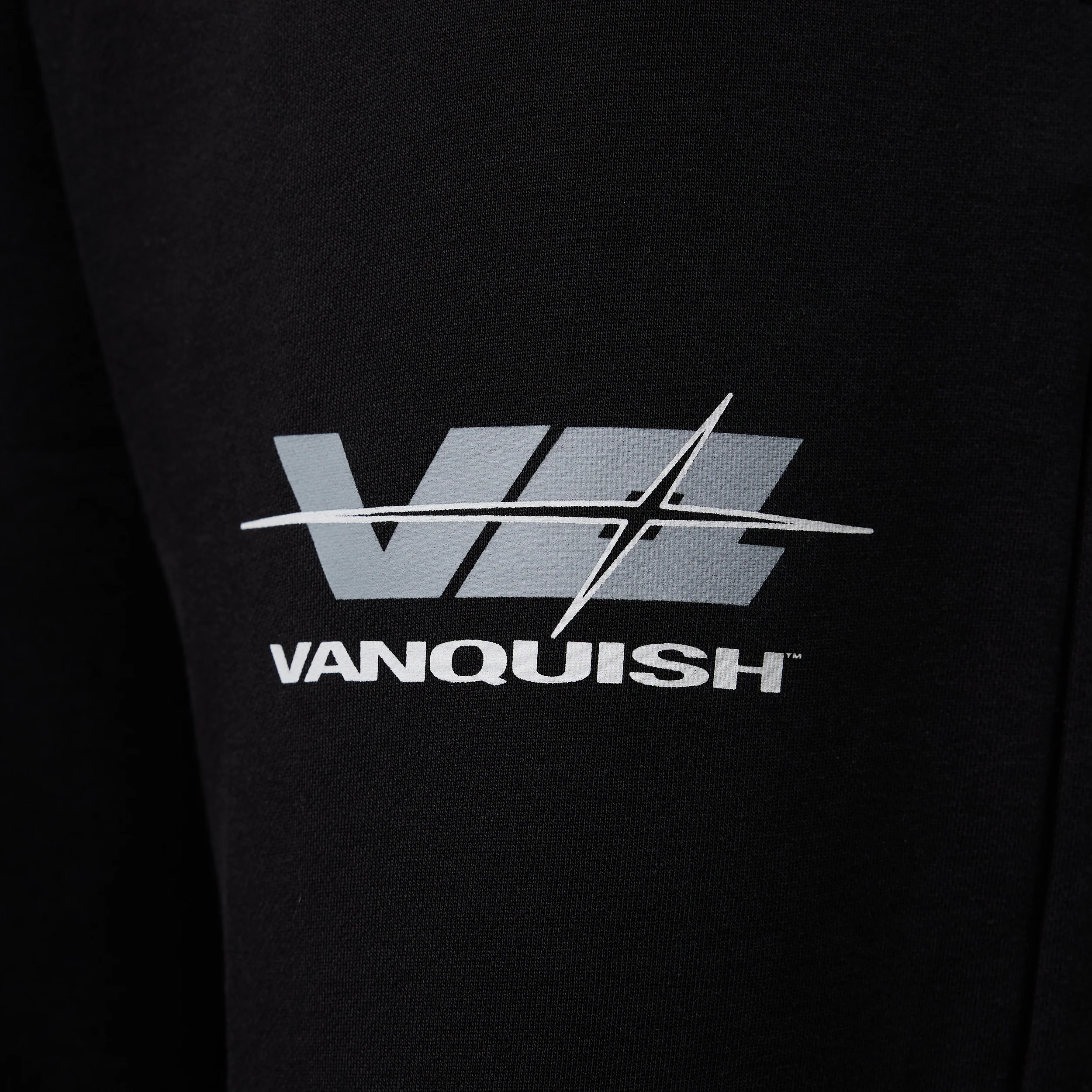 POWERLINE BLACK STRAIGHT LEG SWEAT PANTS - Image 3