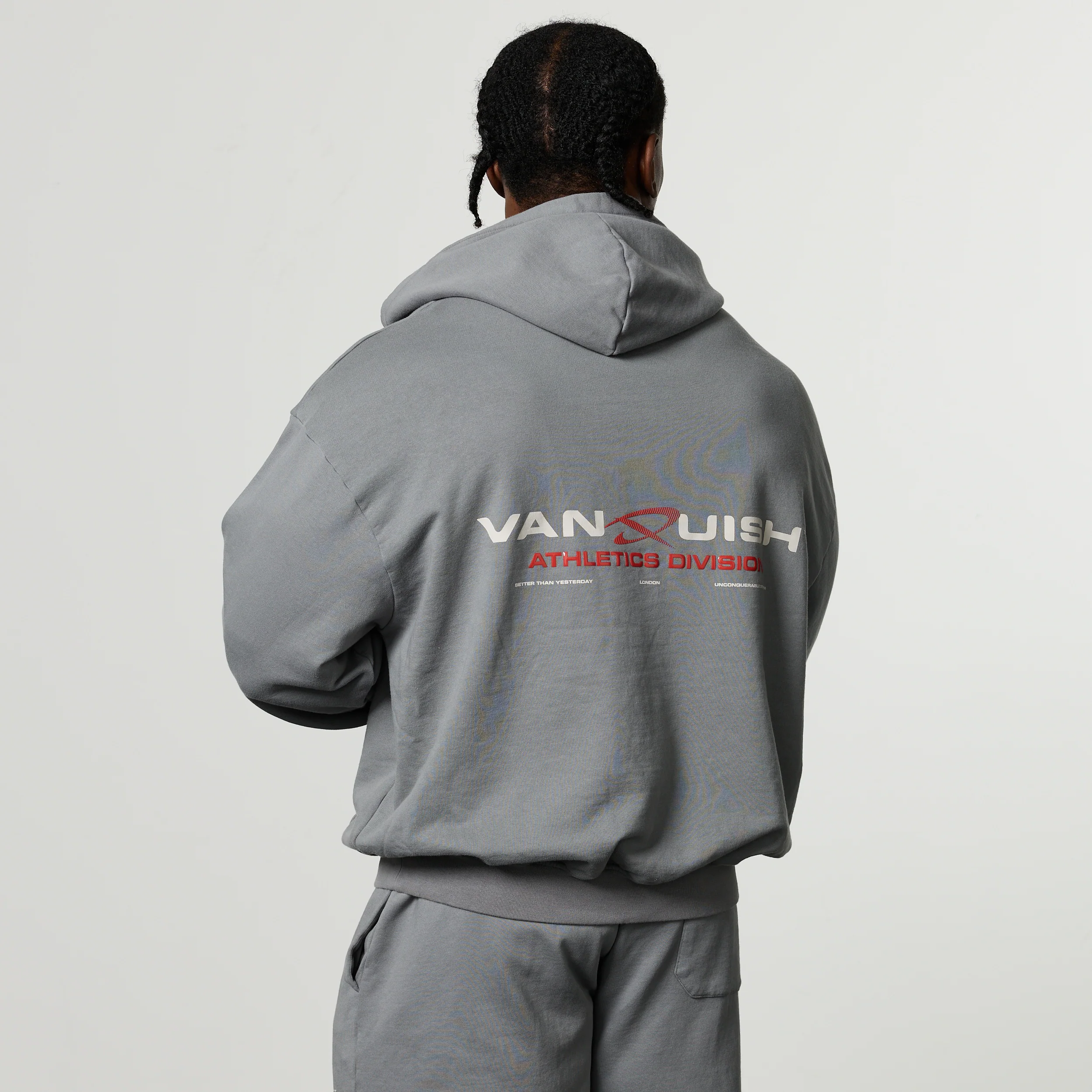 QUICKSTRIKE SLATE OVERSIZED HOODIE - Image 2