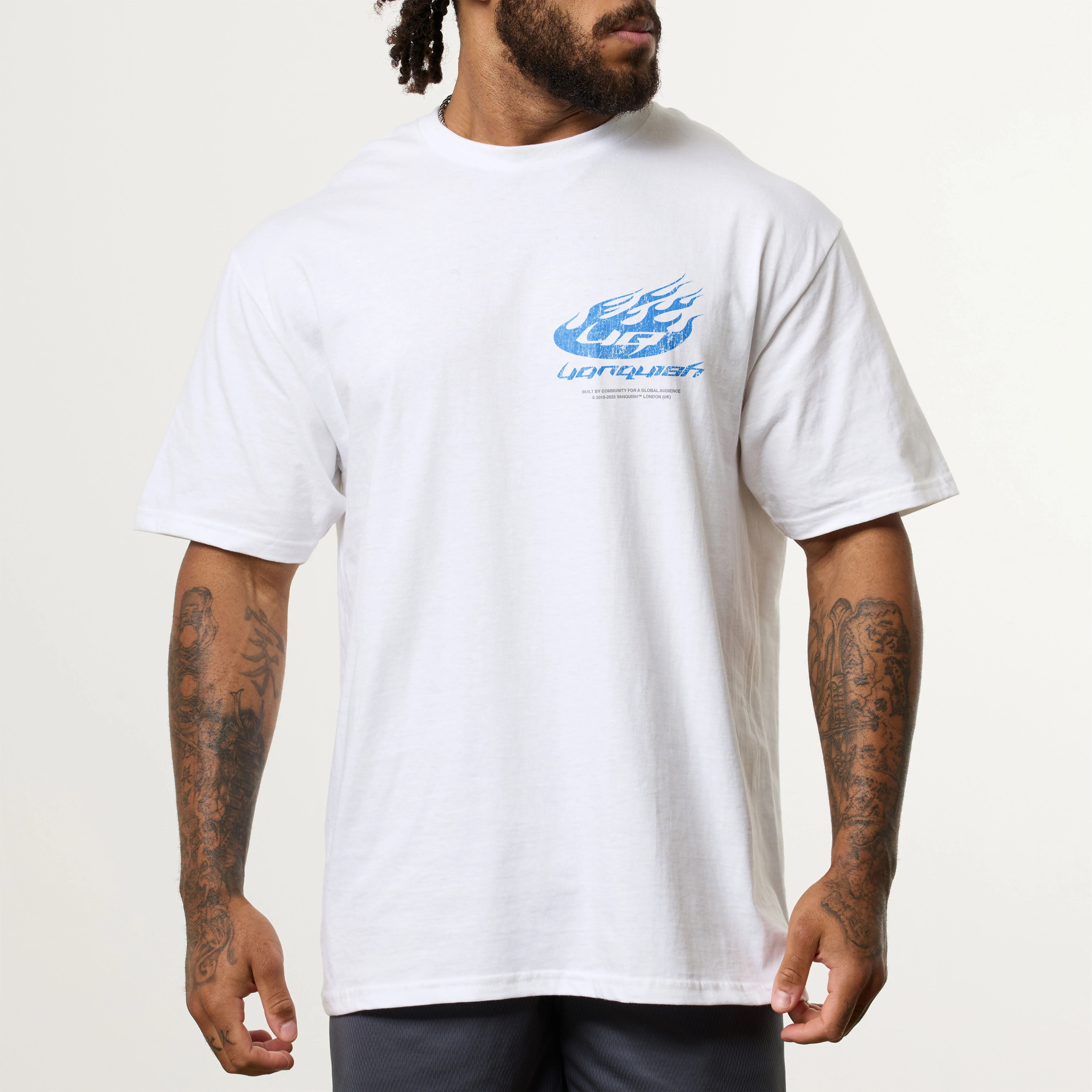 REVOLVE FIREBALL WHITE OVERSIZED TEE - Image 2