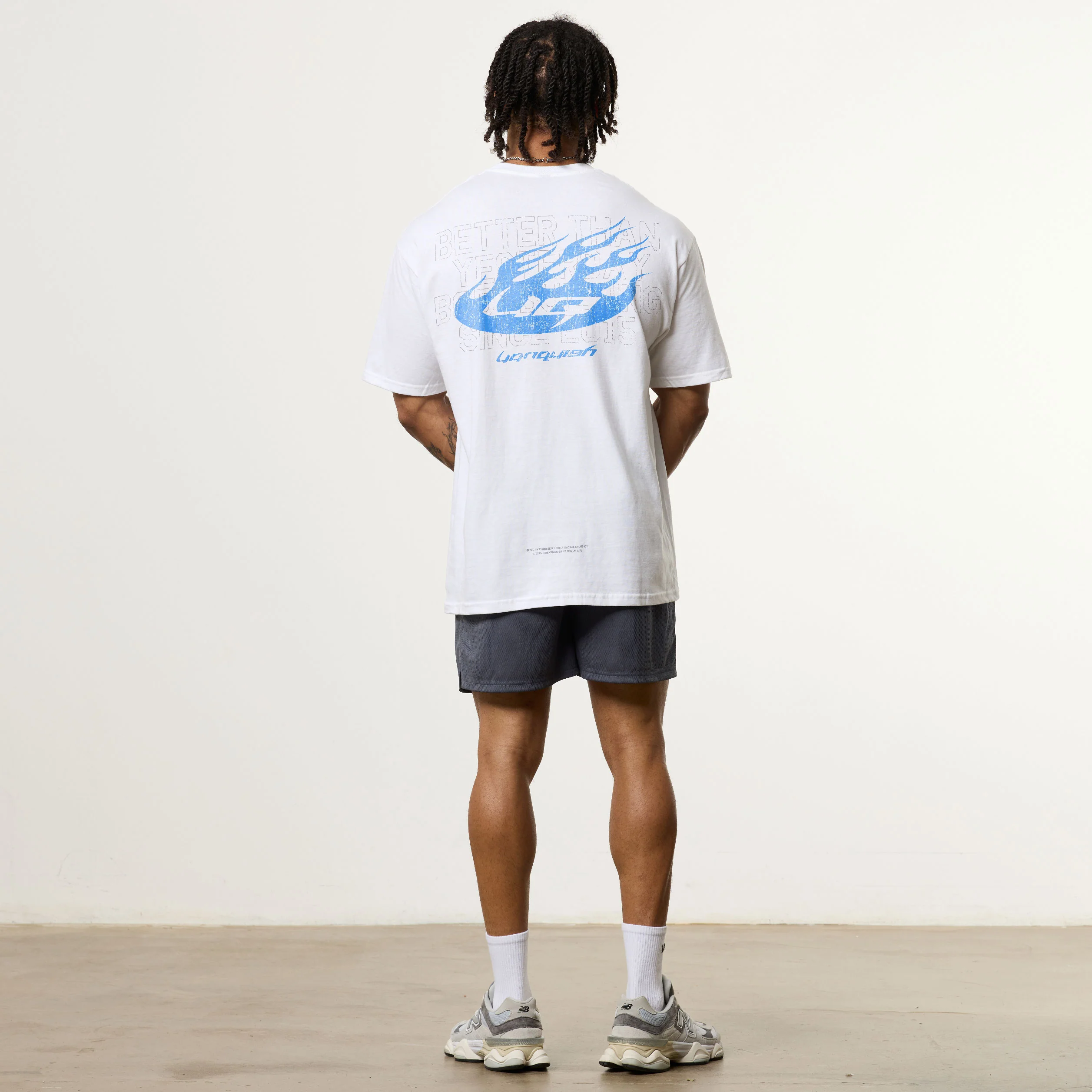 REVOLVE FIREBALL WHITE OVERSIZED TEE - Image 3