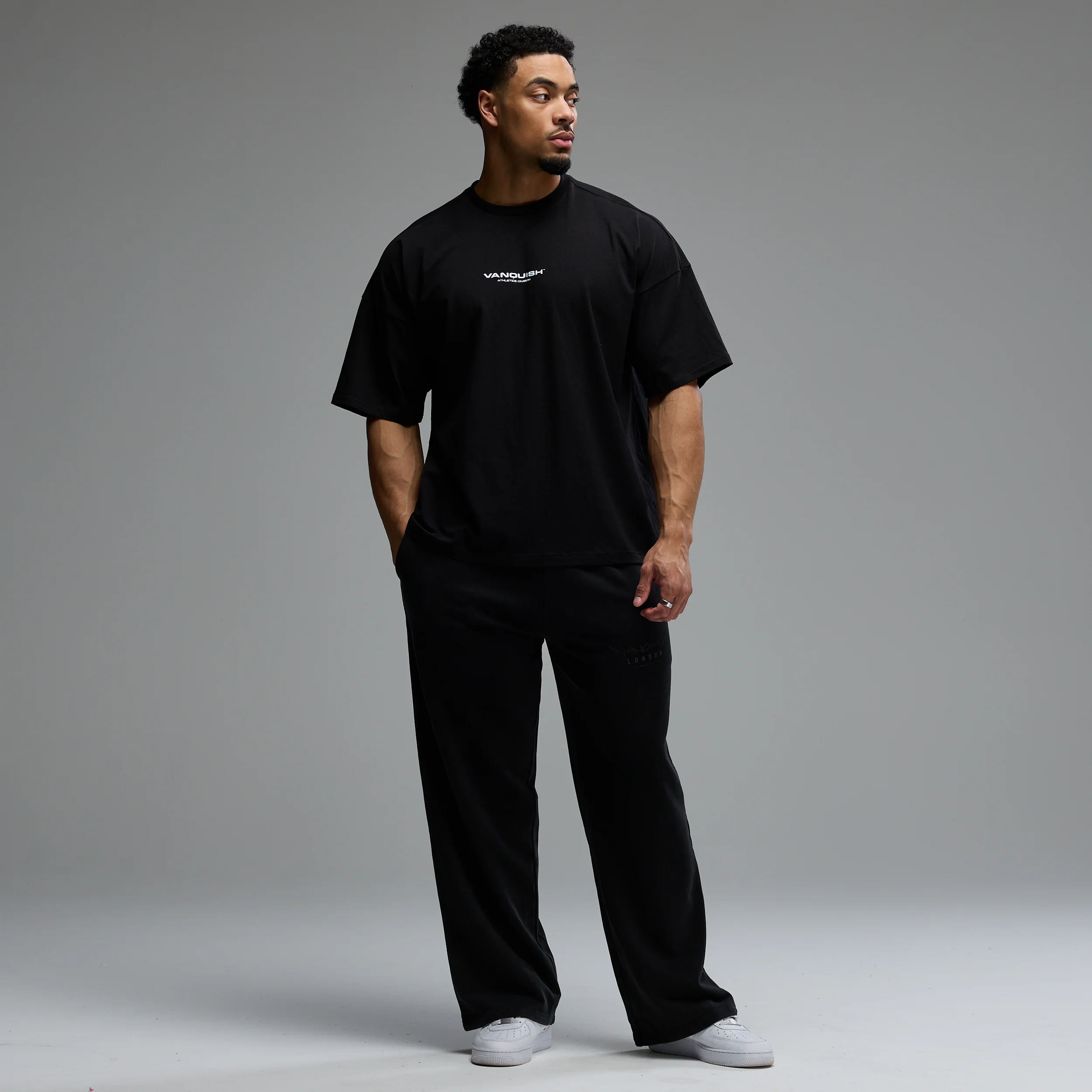 REVOLVE HEAT MAP BLACK OVERSIZED BOXY T SHIRT - Image 5