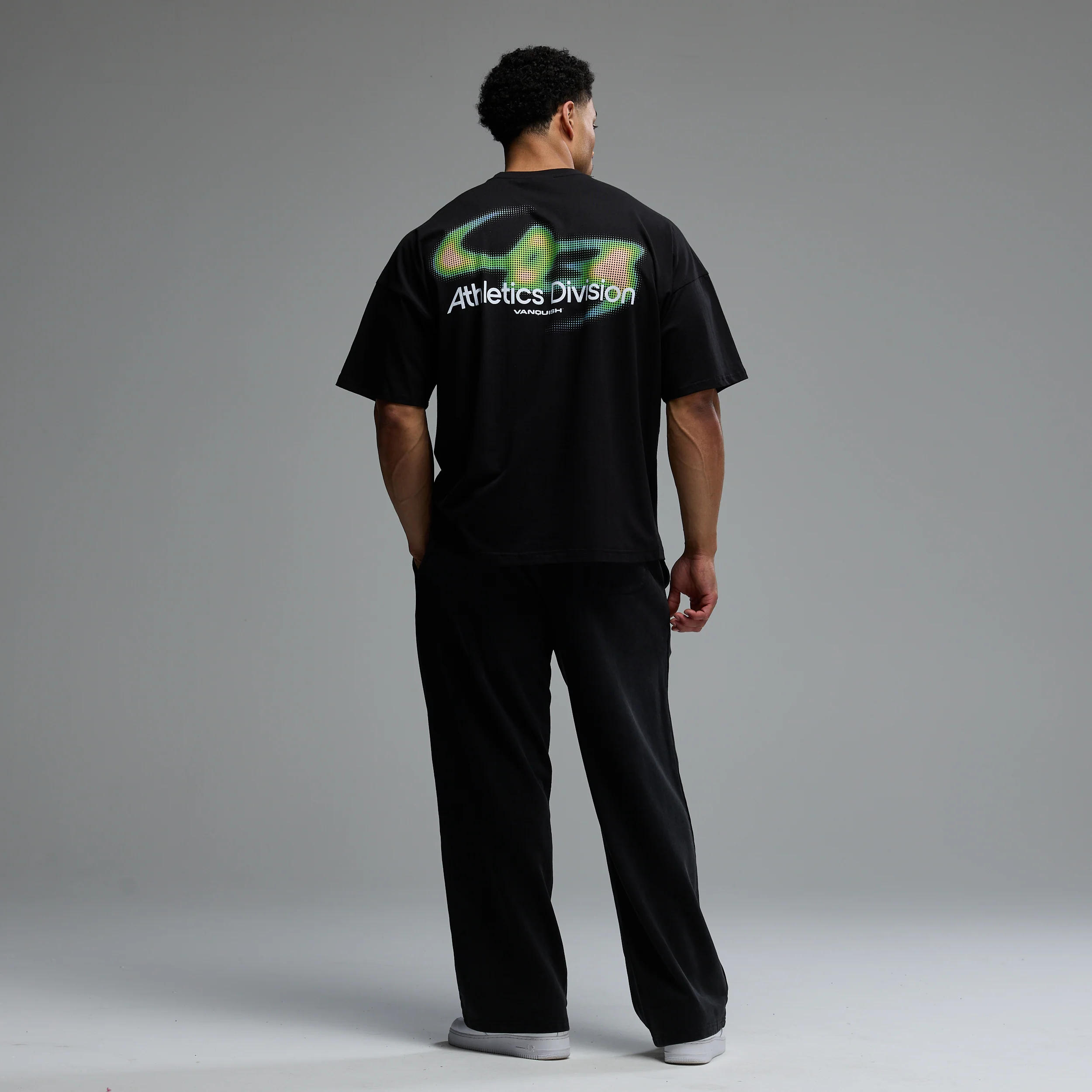 REVOLVE HEAT MAP BLACK OVERSIZED BOXY T SHIRT - Image 6
